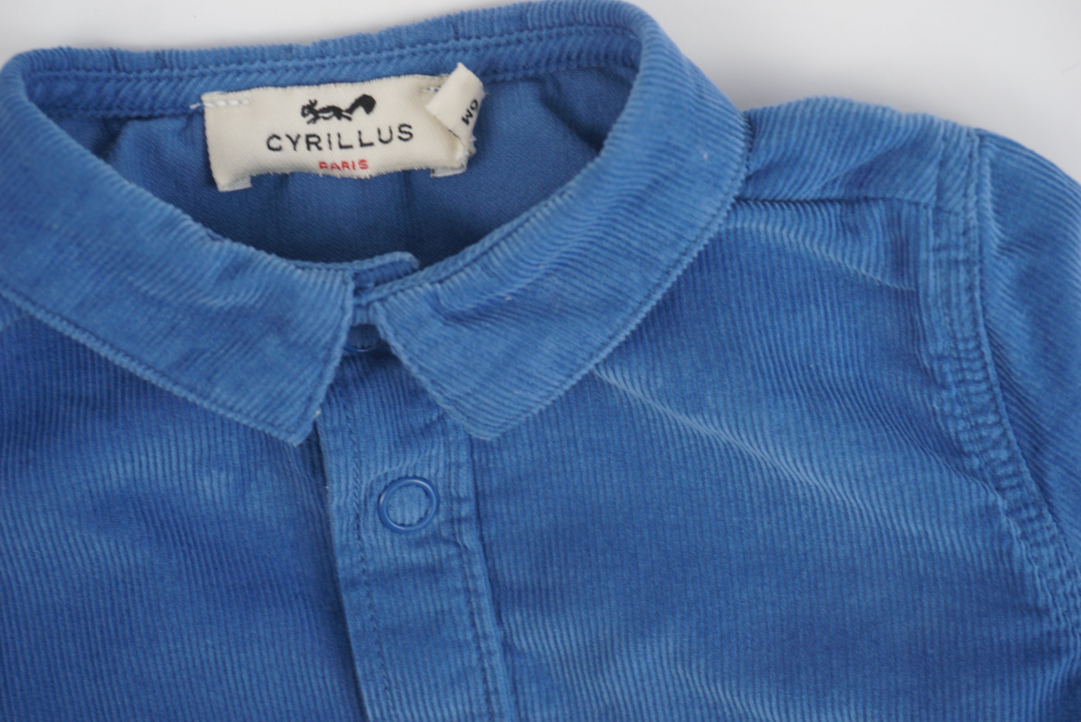 Chemise Bleu - 6 mois