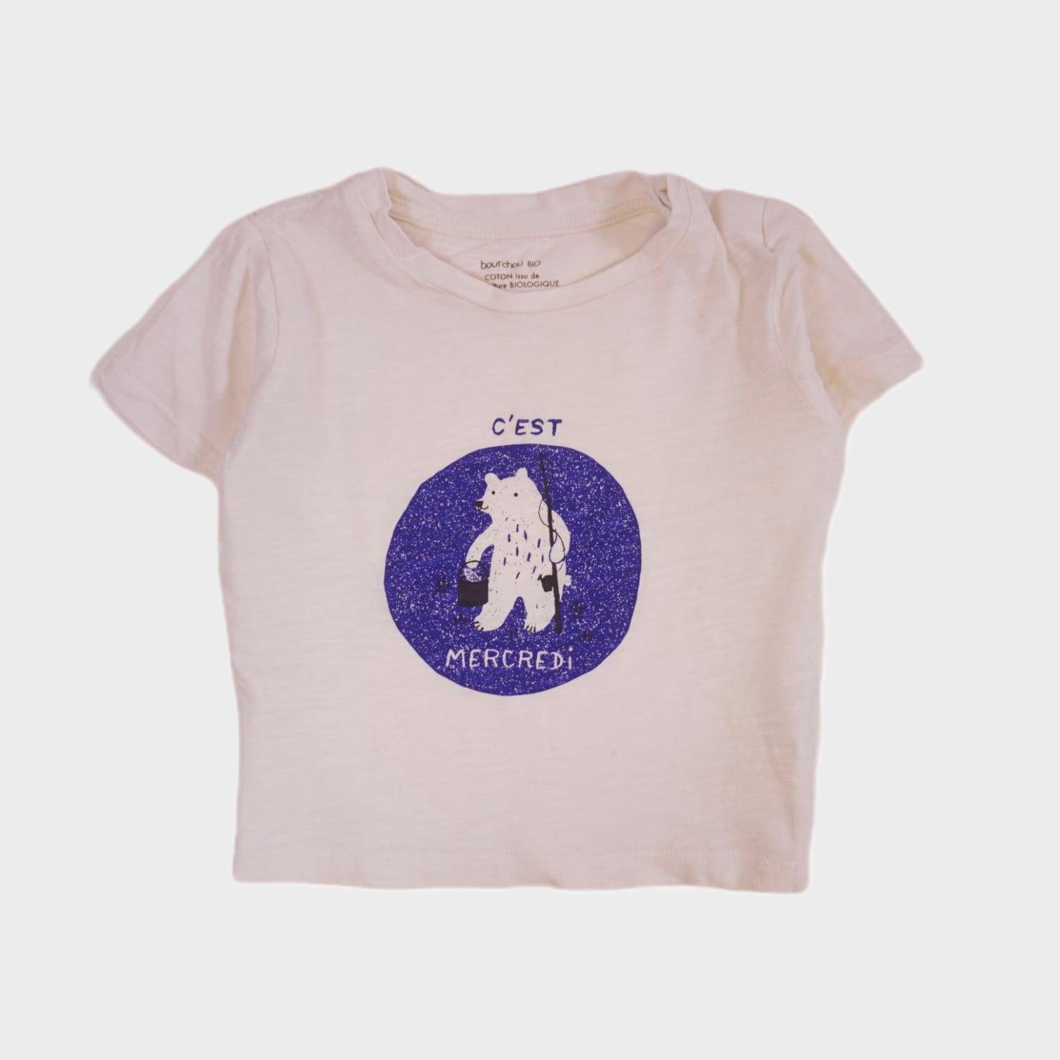 T-shirt Blanc - 9 mois