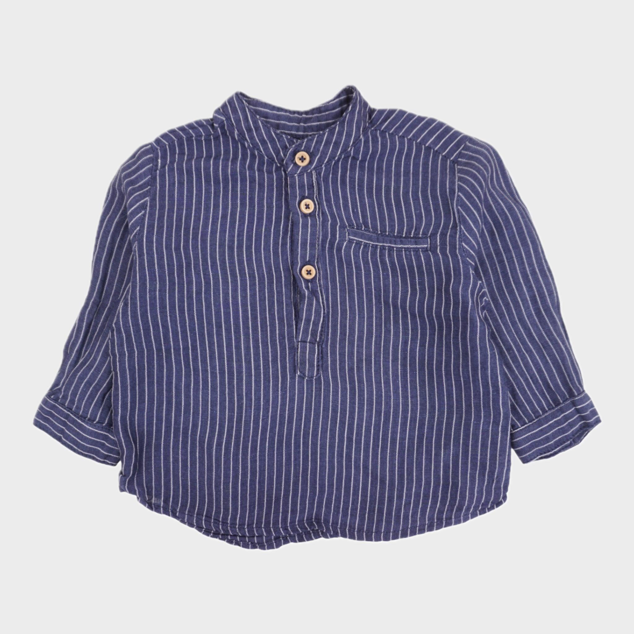 Blouse Bleu - 6 mois