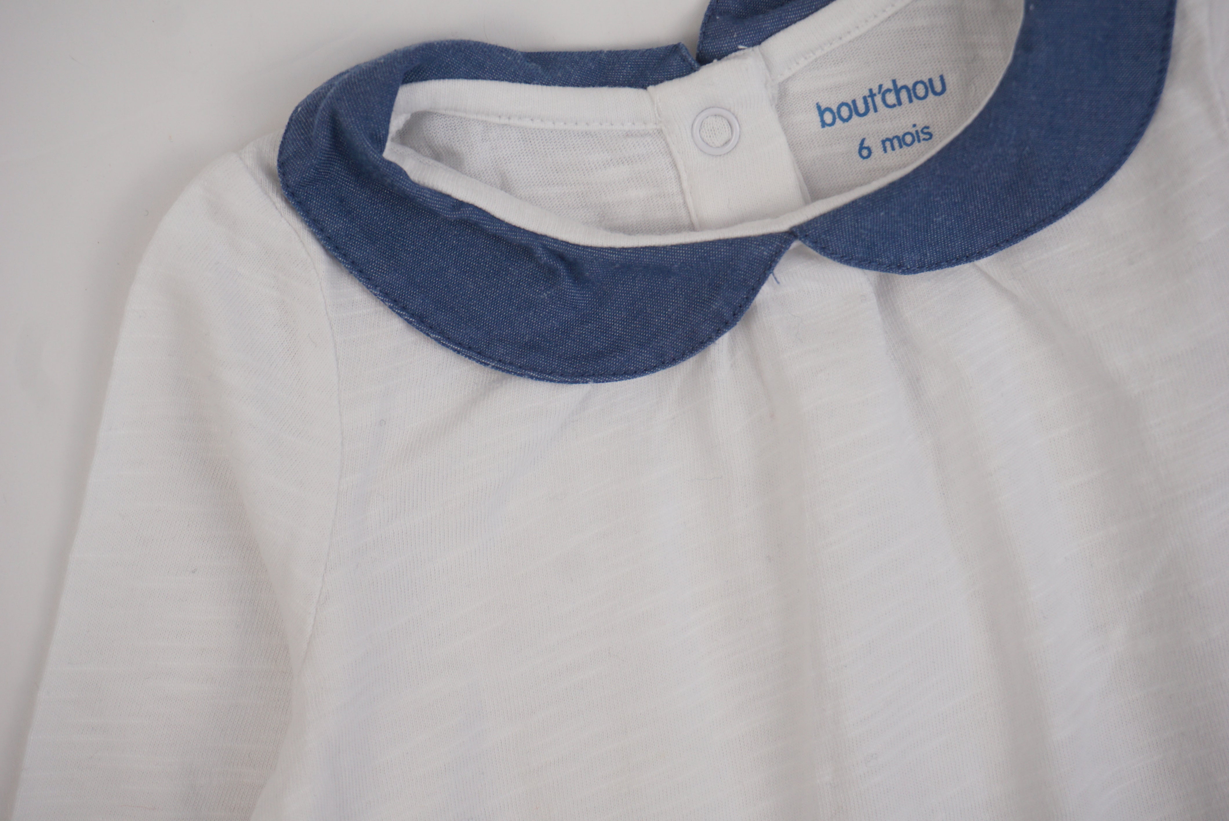 T-shirt Blanc - 6 mois