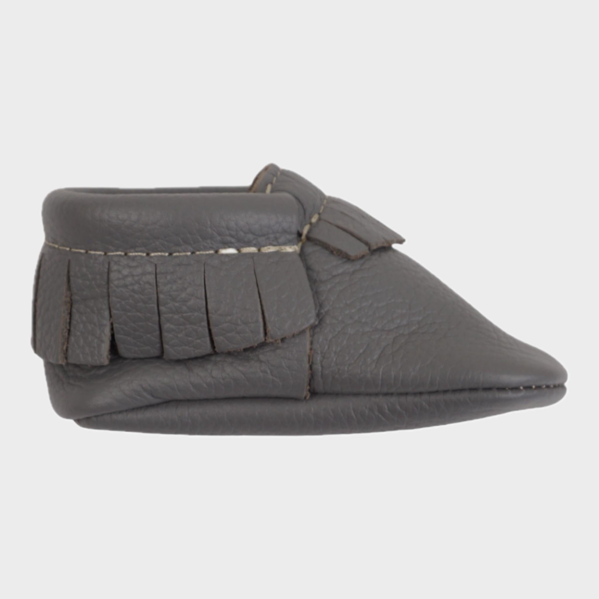 Chaussons Gris - 6/12 mois