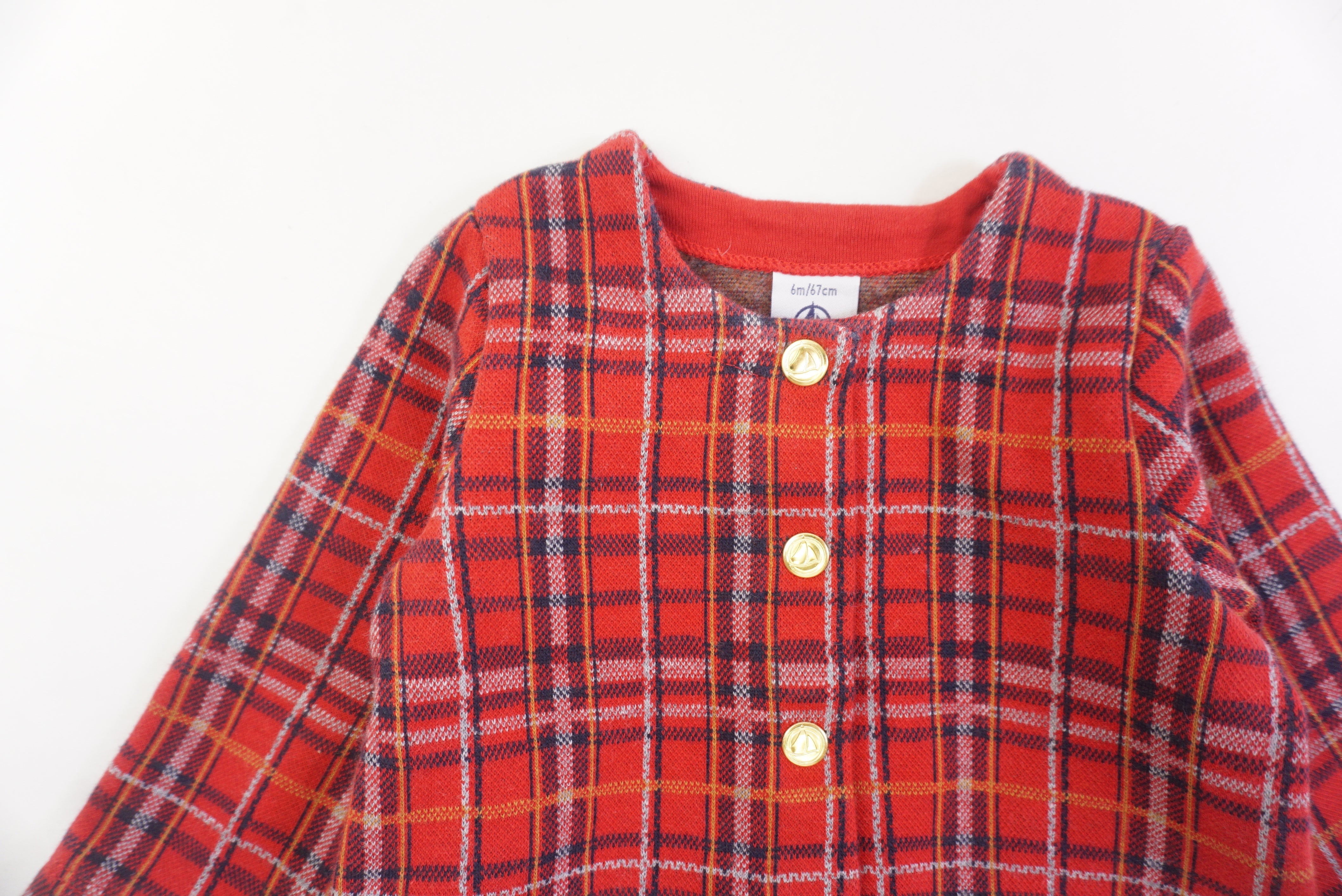 Gilet Rouge - 6 mois