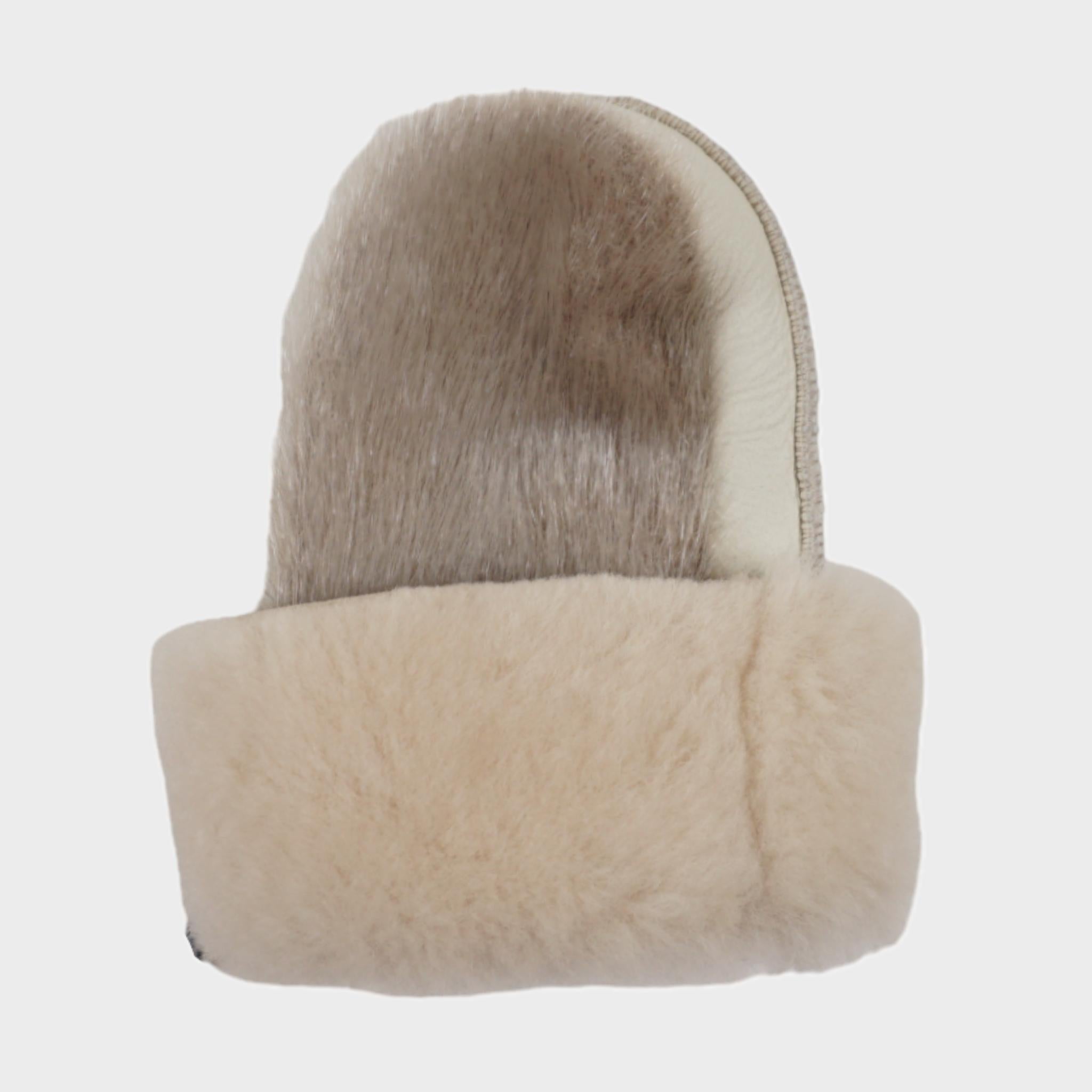 Mouffles Beige - 6 mois