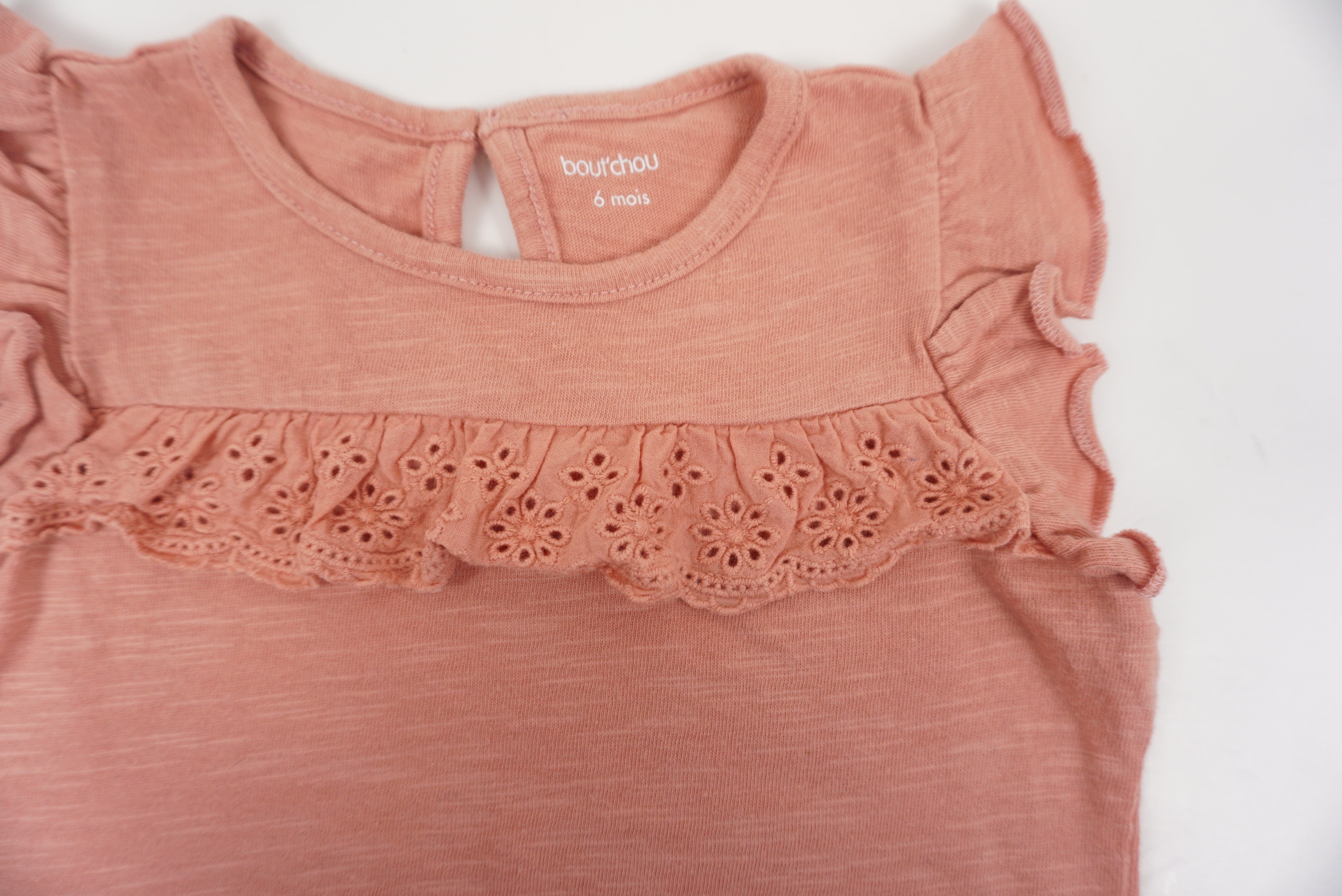 T-shirt Rose - 6 mois