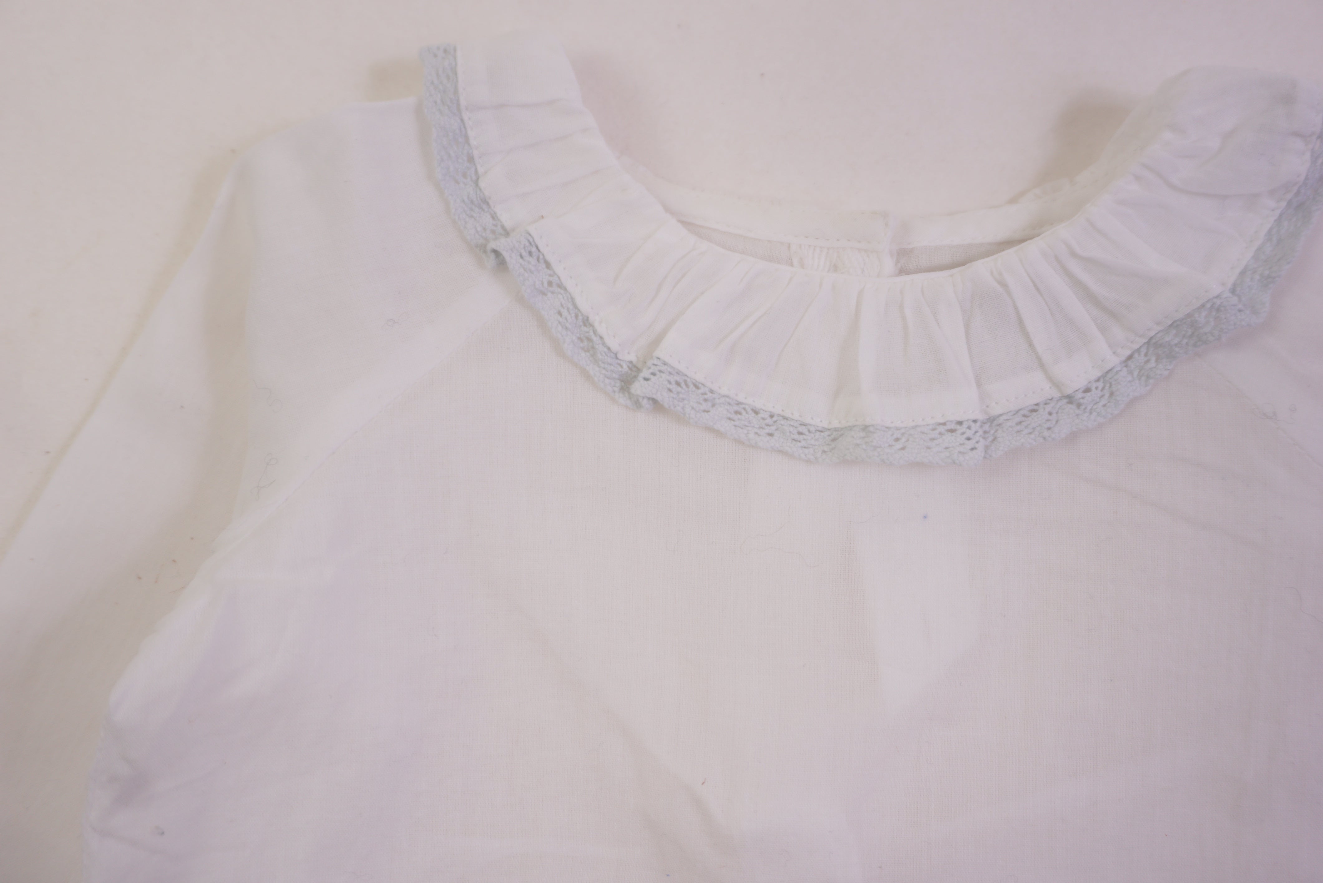 Blouse Blanc - 6 mois