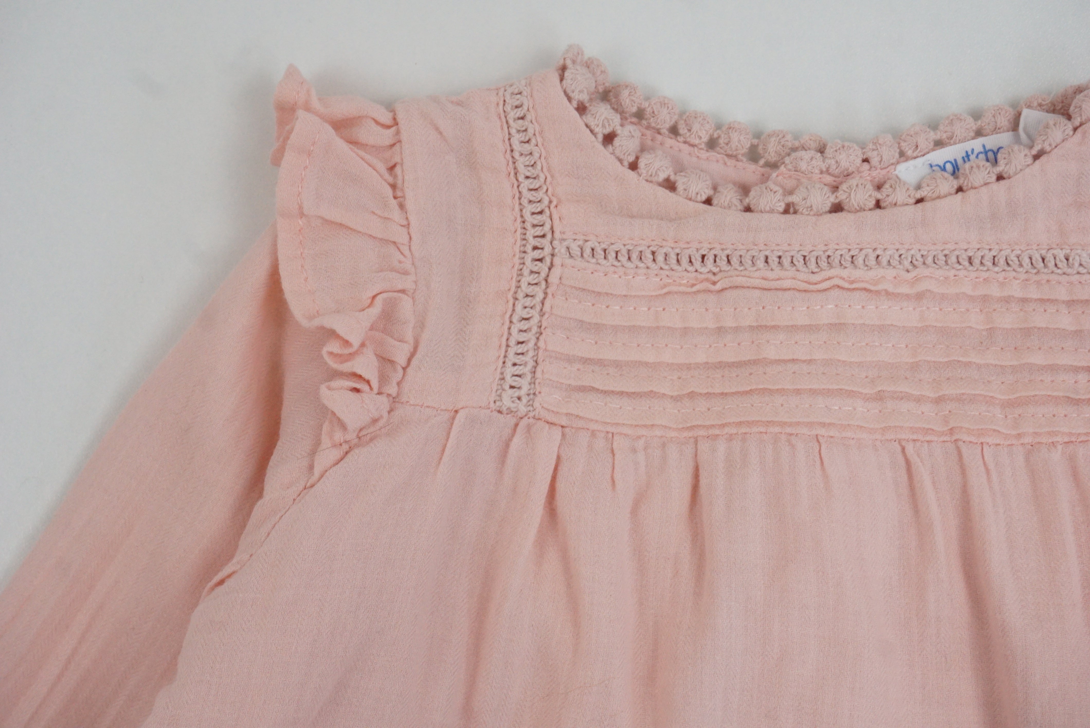 Blouse Rose - 3 mois