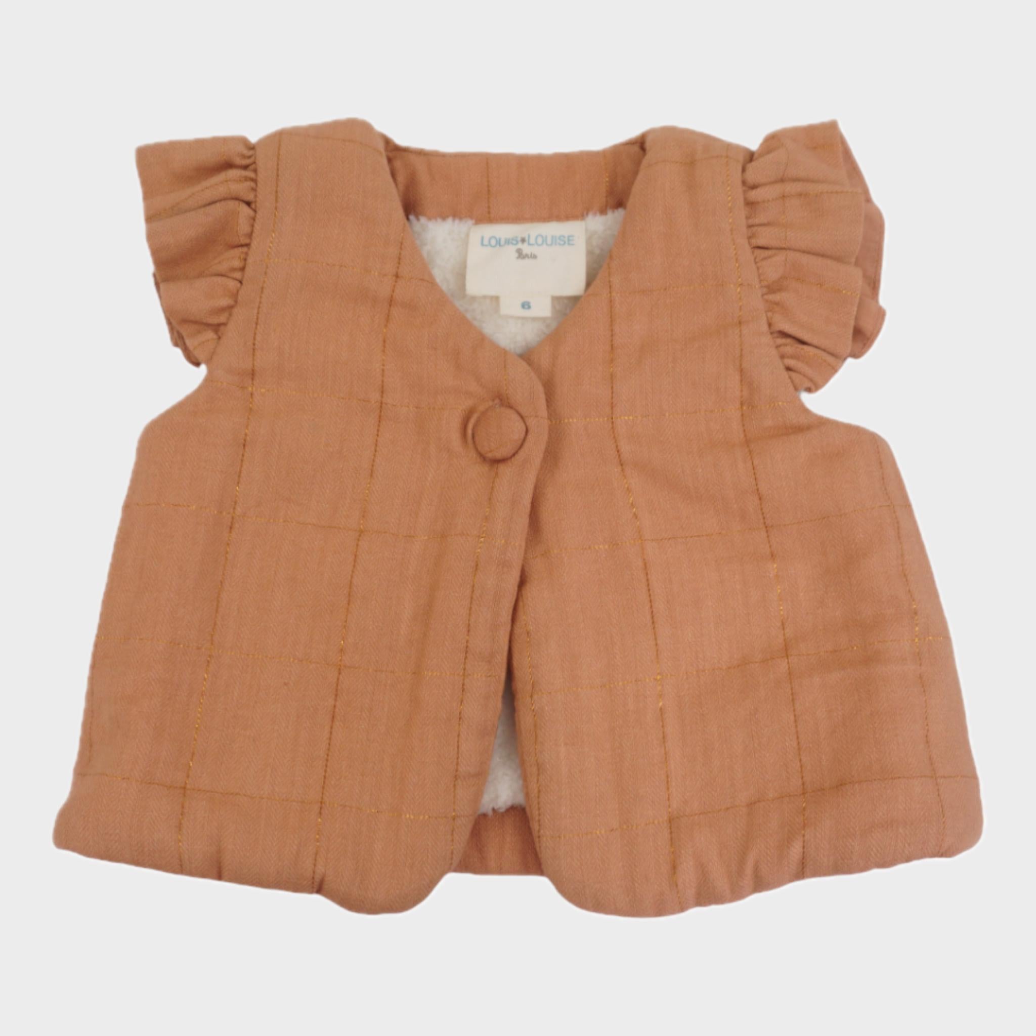 Gilet Orange - 6 mois
