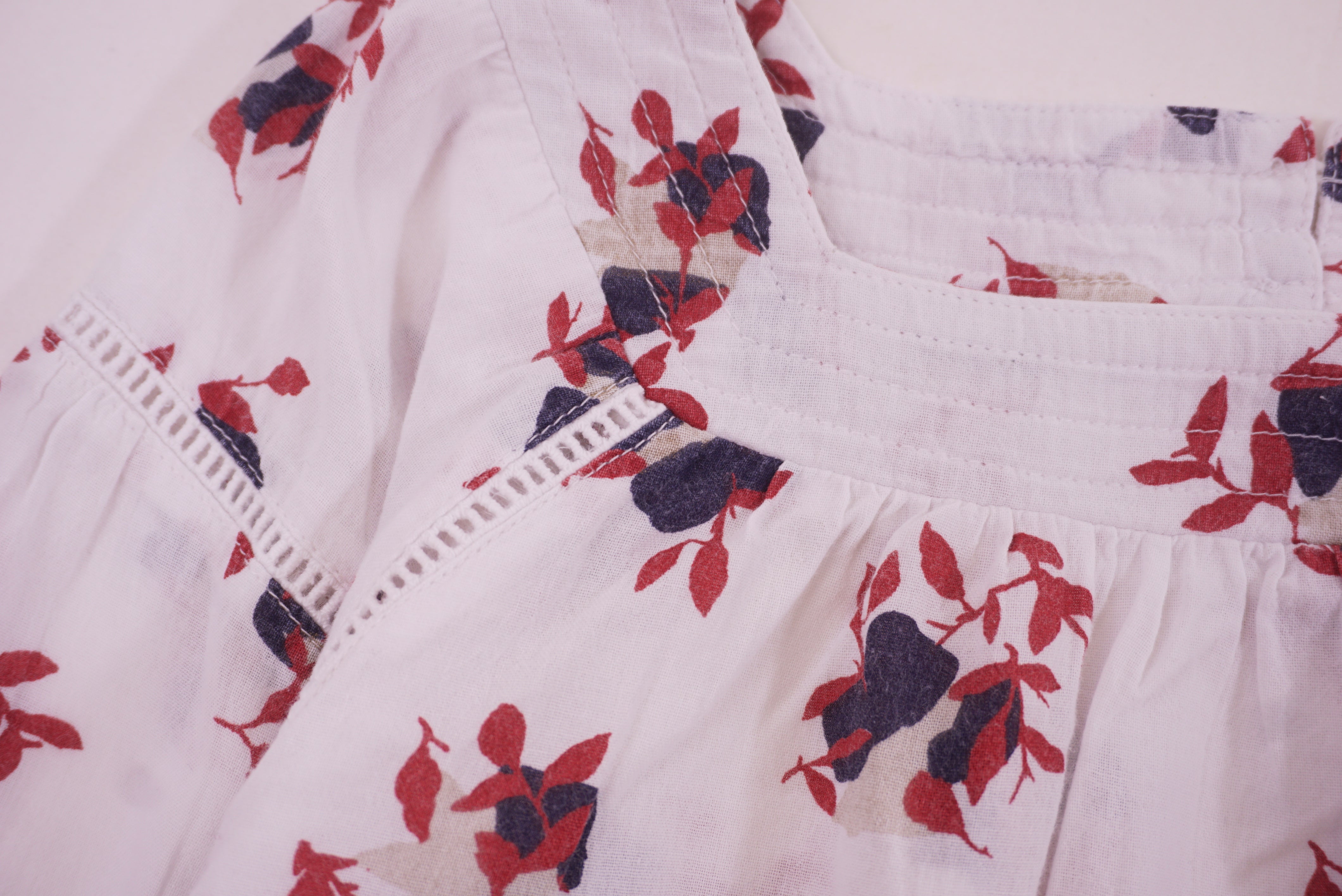 Blouse Blanc - 10 ans