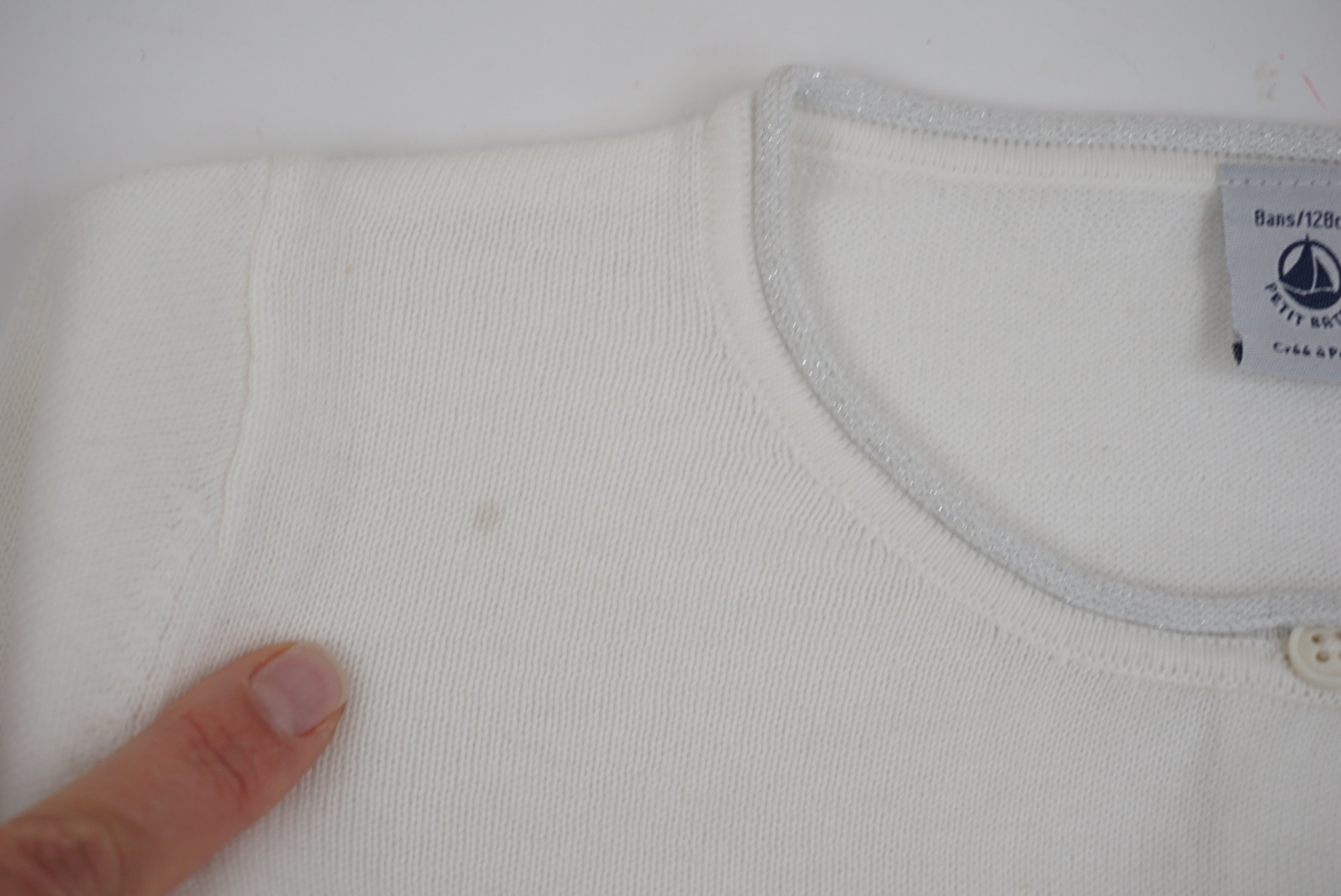 Gilet Blanc - 8 ans