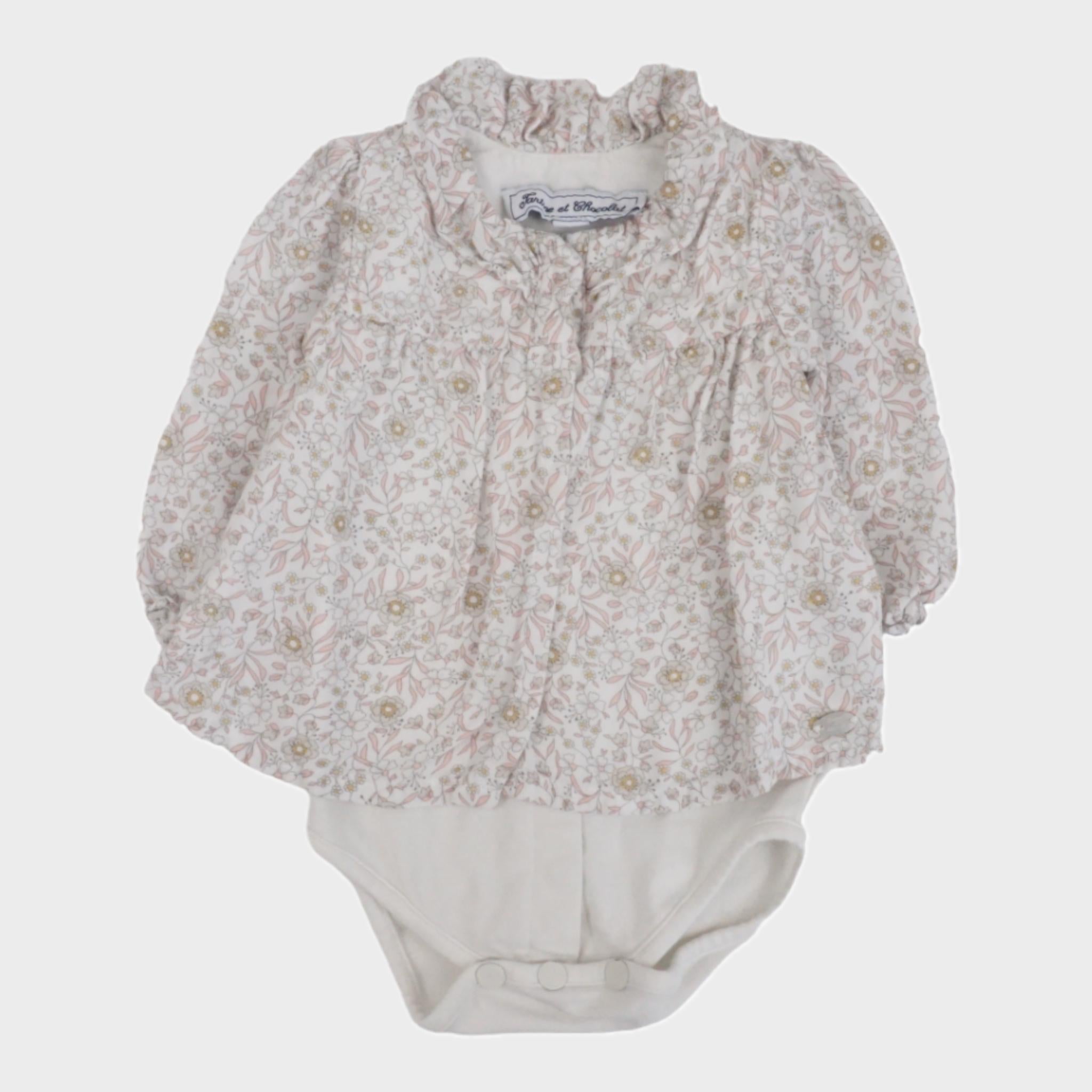 Body blouse Multicolore - 3 mois