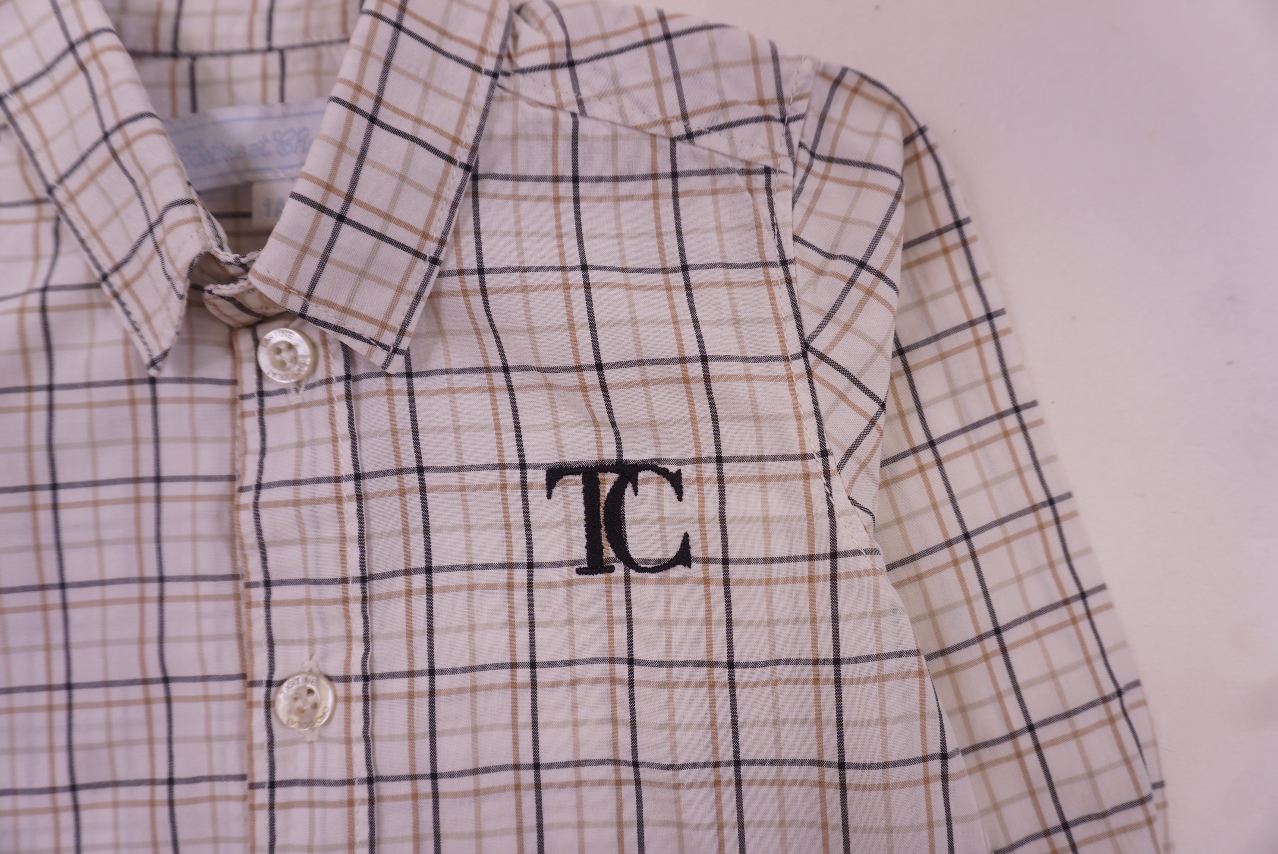 Chemise Blanc - 12 mois