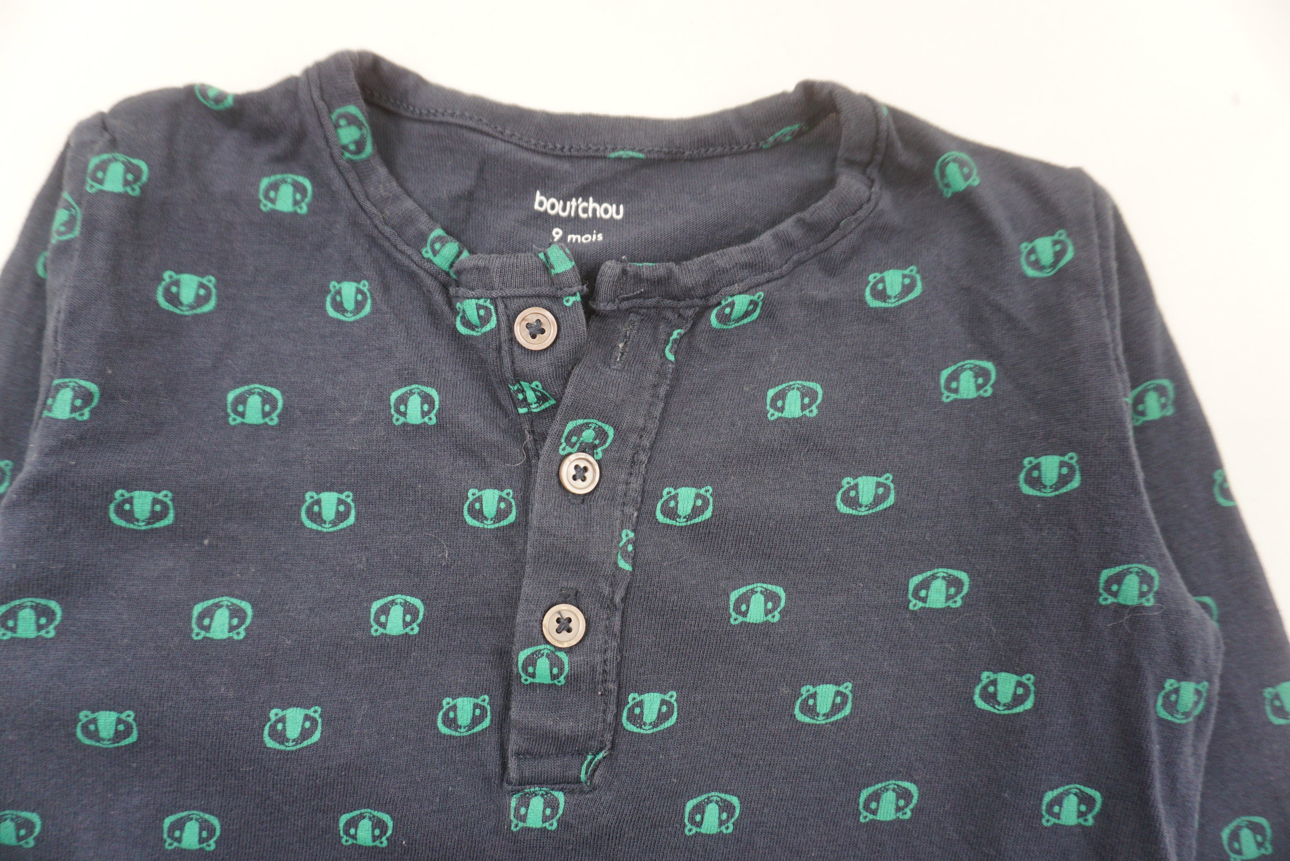 T-shirt Bleu - 9 mois
