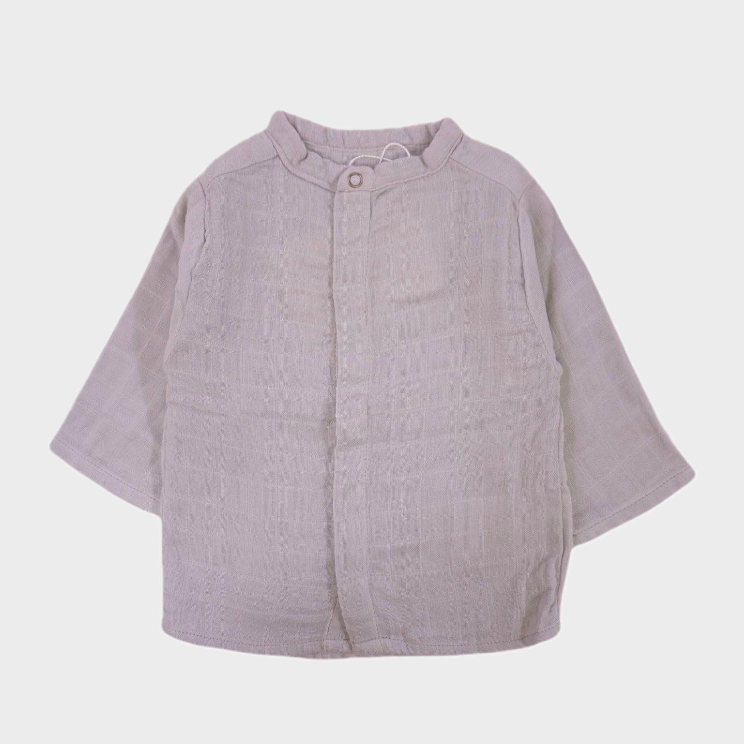 Chemise Gris - 3/6 mois