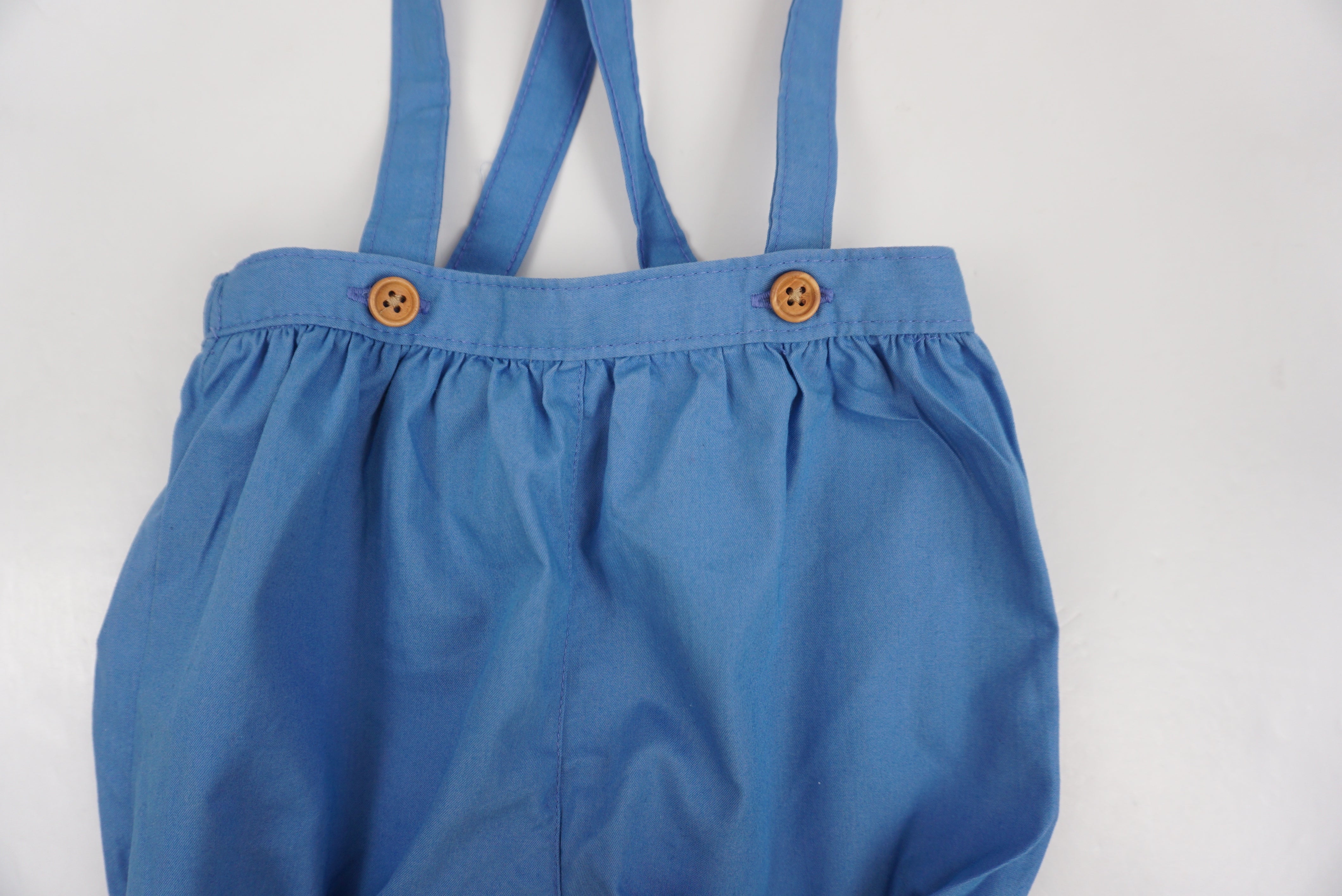 Bloomer à bretelles Bleu - 6 mois