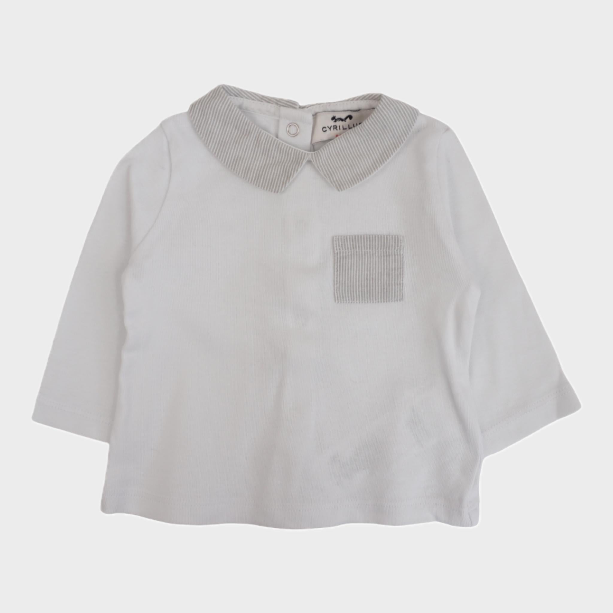 T-shirt Blanc - 3 mois