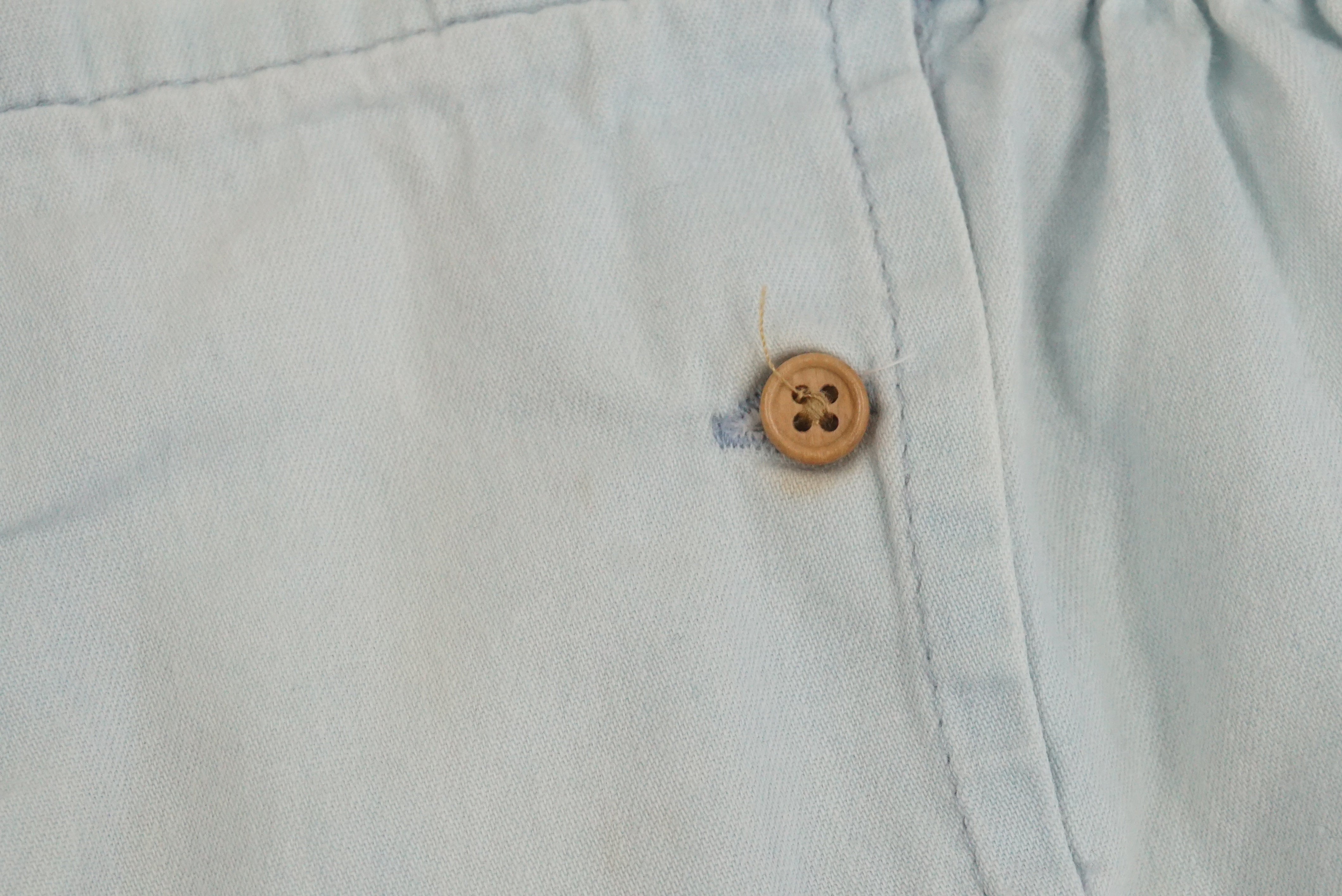 Short Bleu - 12 mois