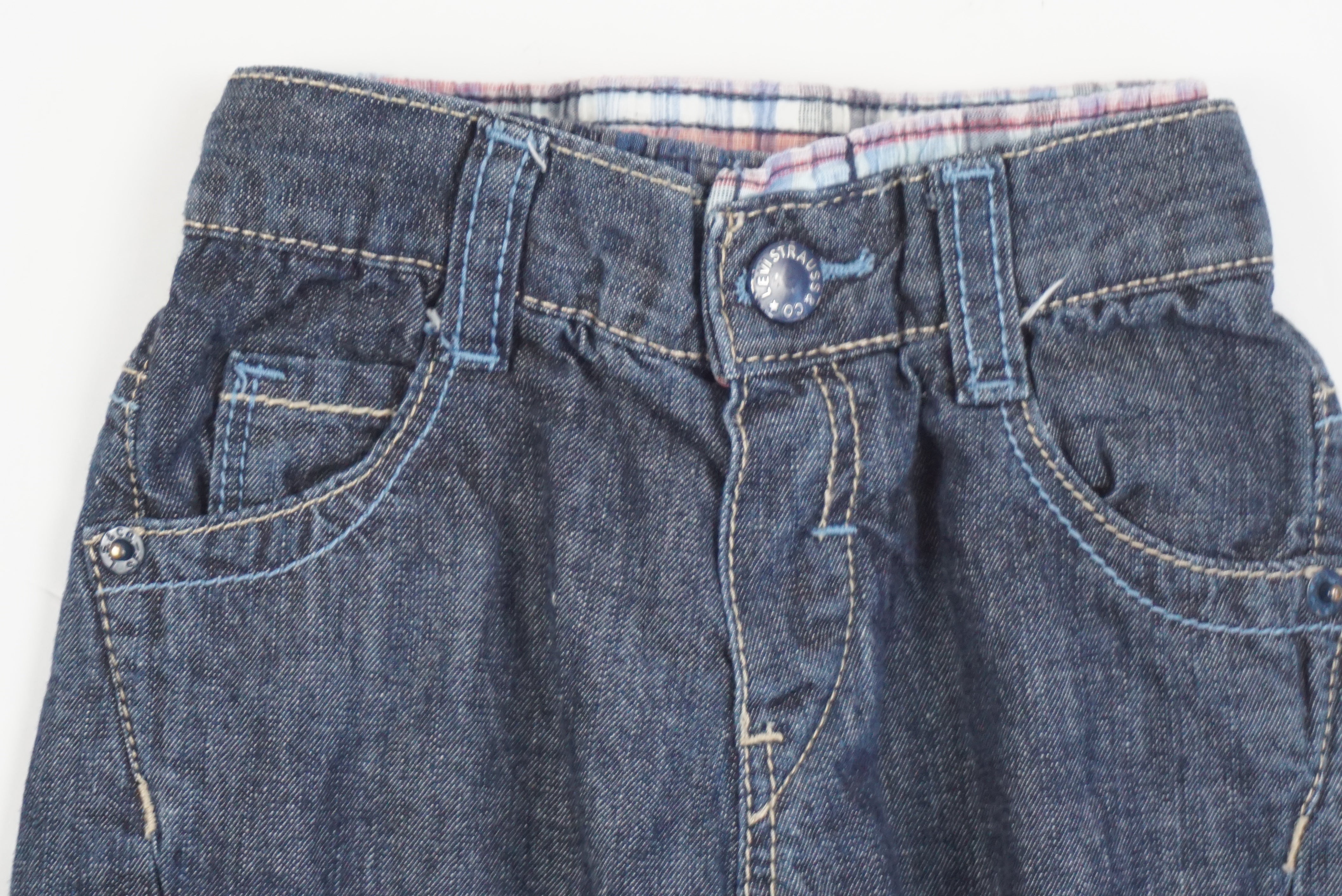 Pantalon Bleu - 6 mois