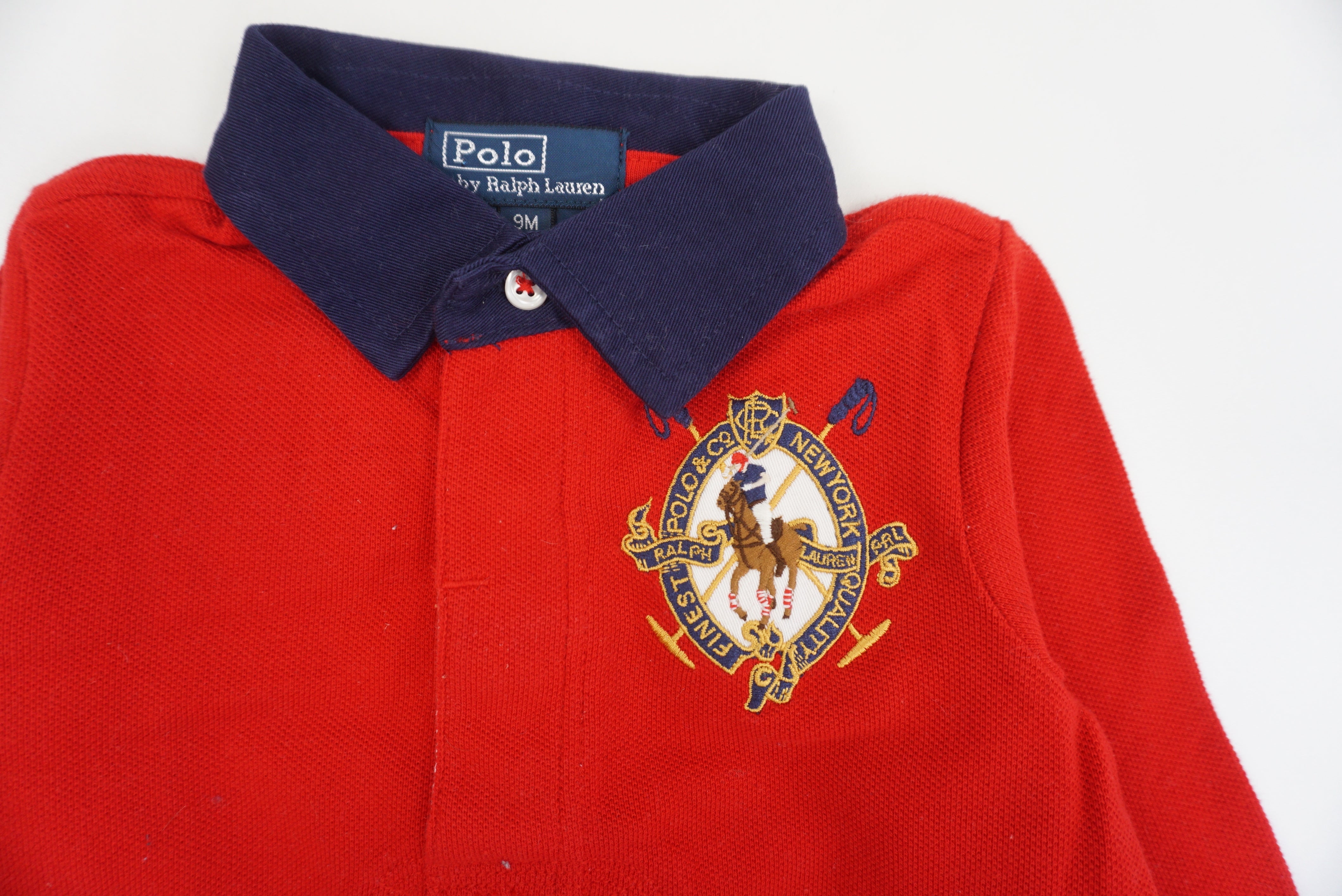 Polo Rouge - 9 mois