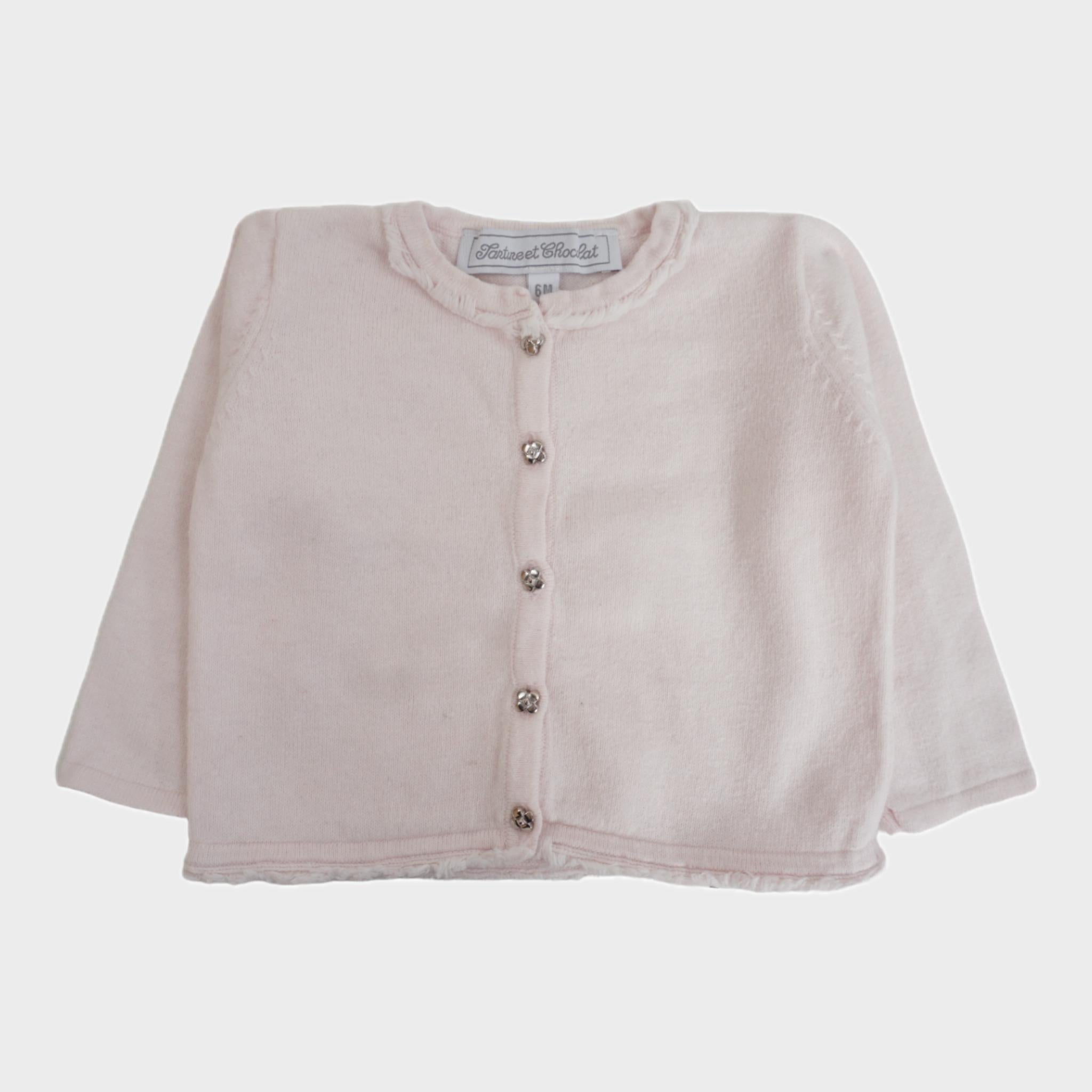 Gilet Rose - 6 mois
