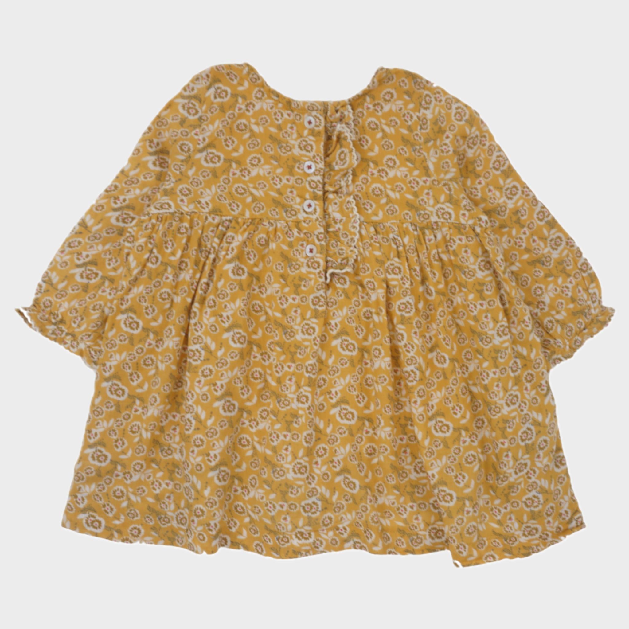 Robe Jaune - 6 mois
