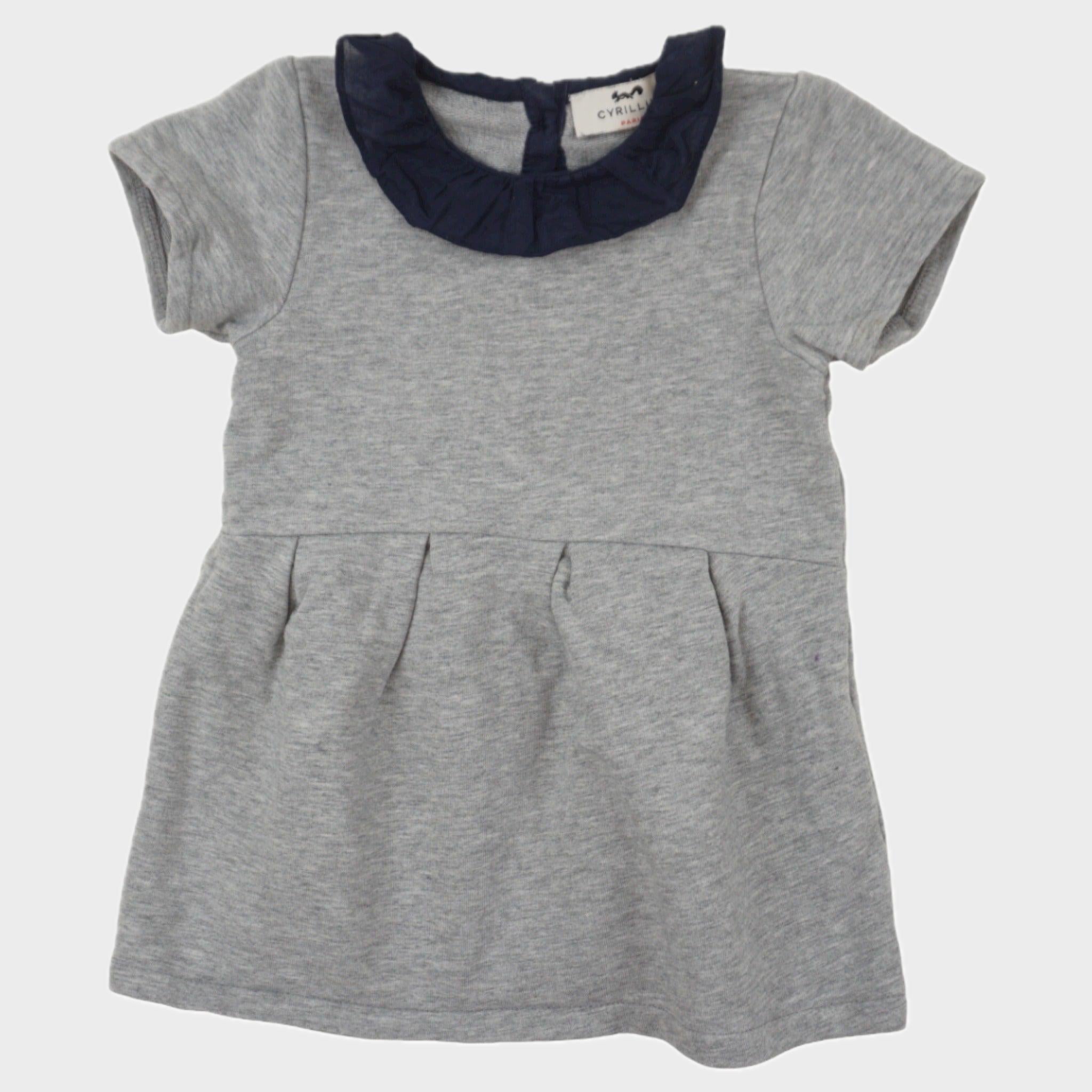 Robe Gris - 9 mois