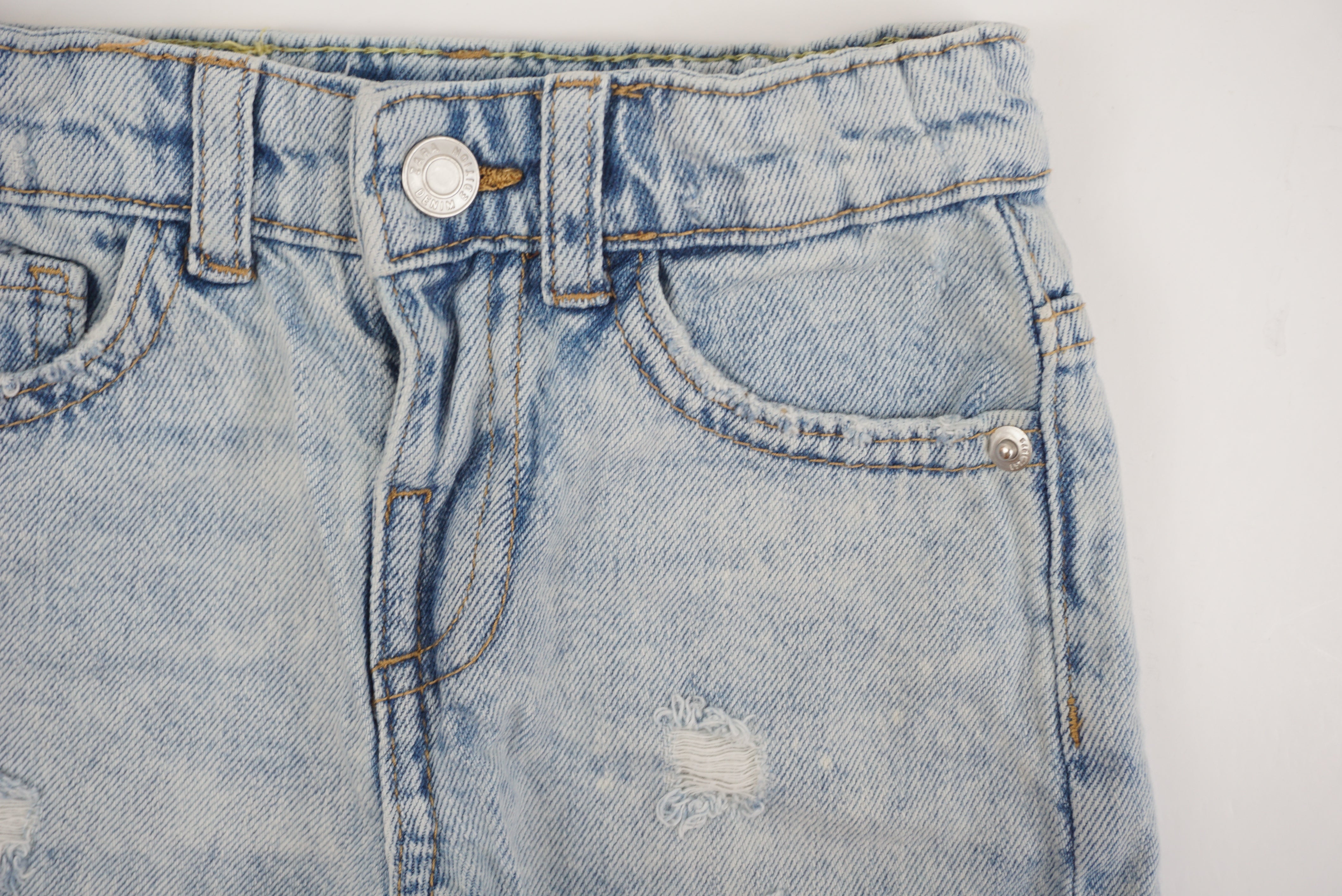 Bermuda Bleu - 9/12 mois