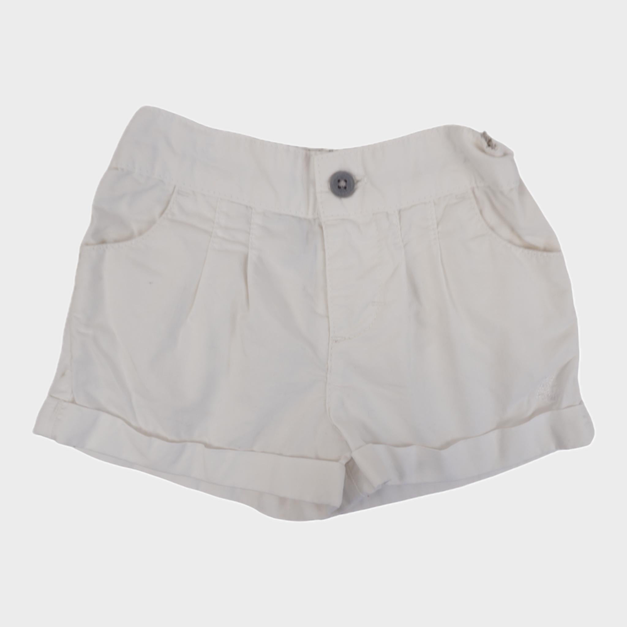 Short Blanc - 12 mois