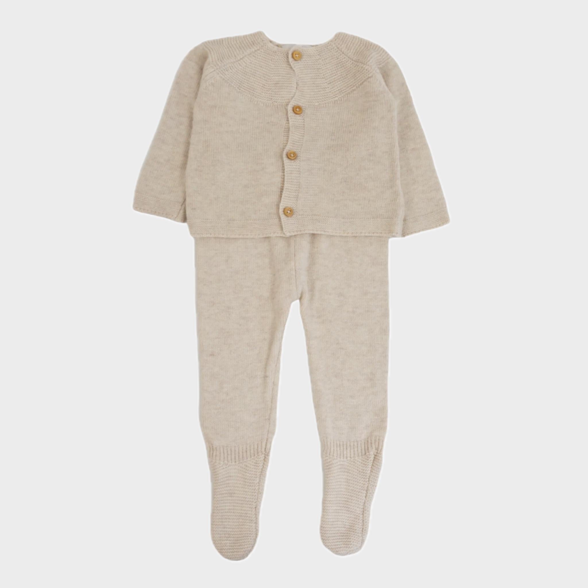 Ensemble Beige - 9 mois