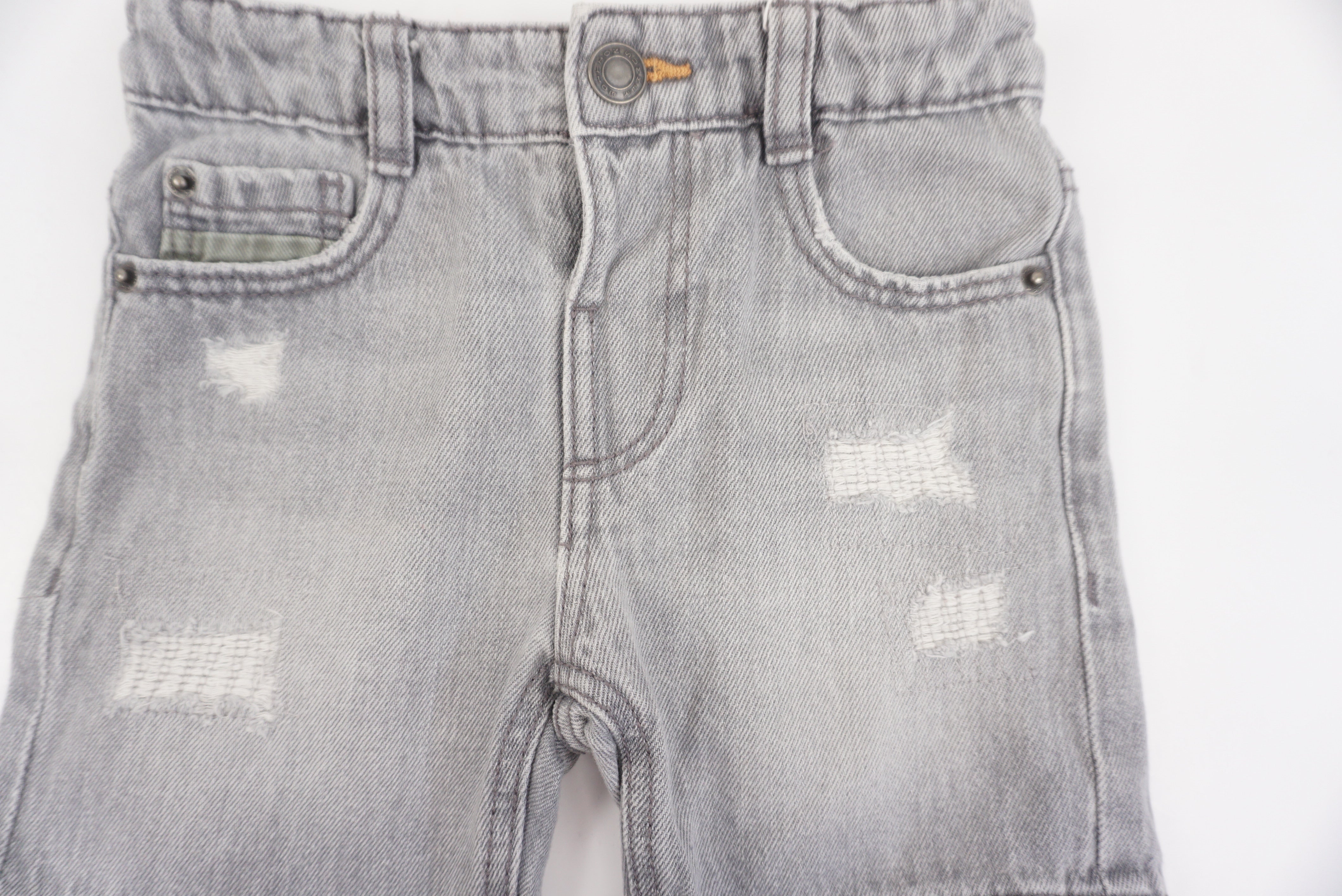 Bermuda Gris - 9/12 mois