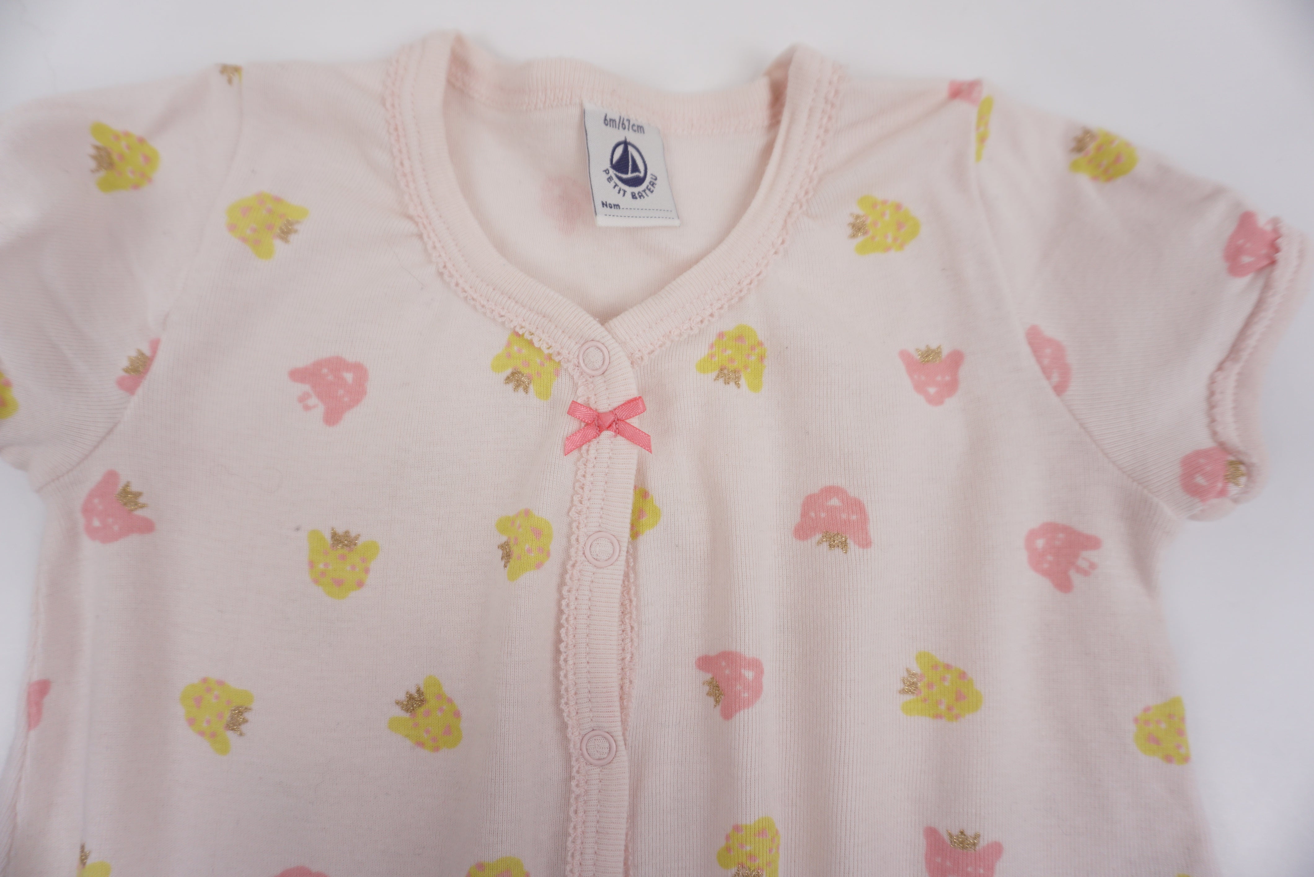 Combishort Multicolore - 6 mois