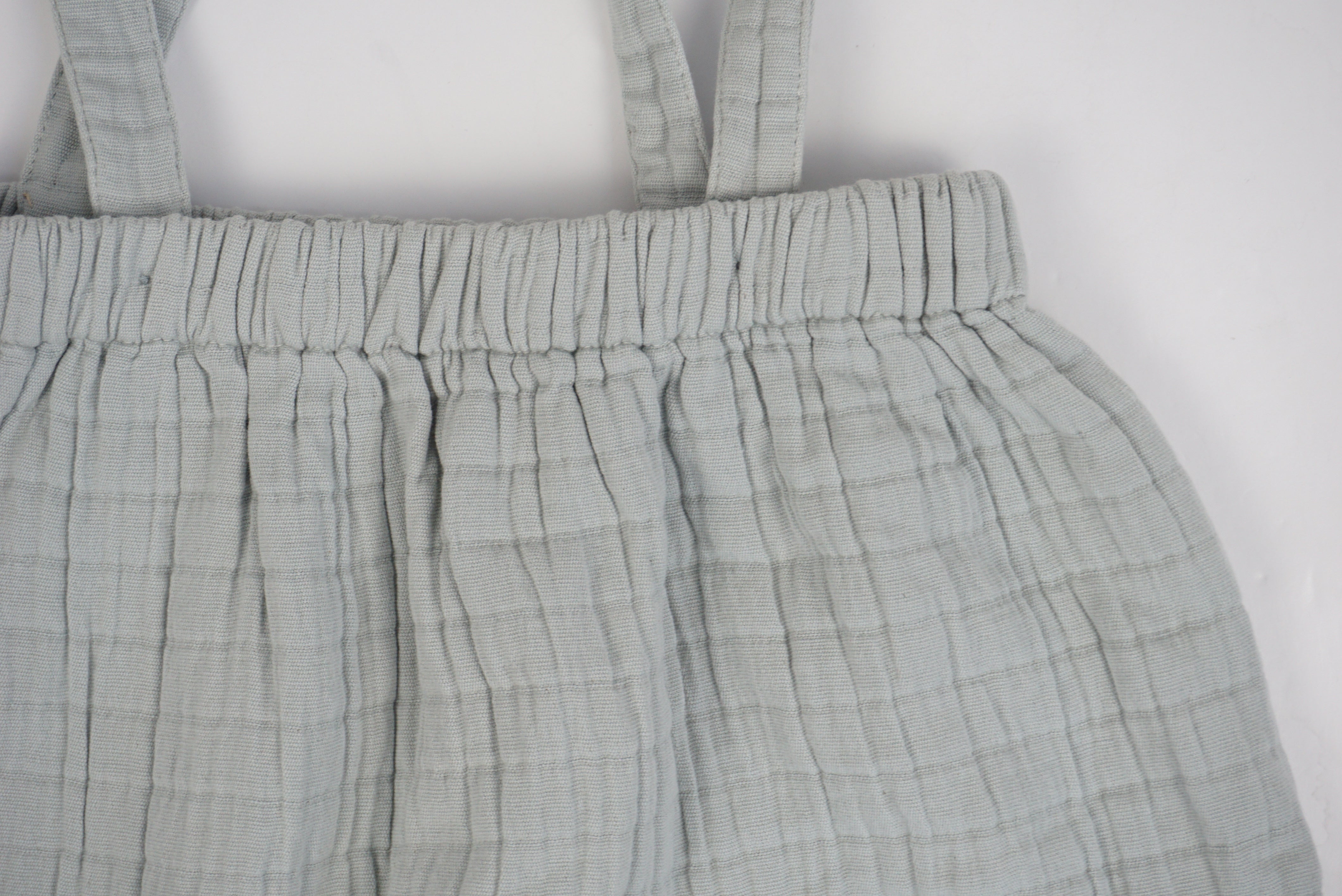 Jupe à bretelles Bleu - 10 ans