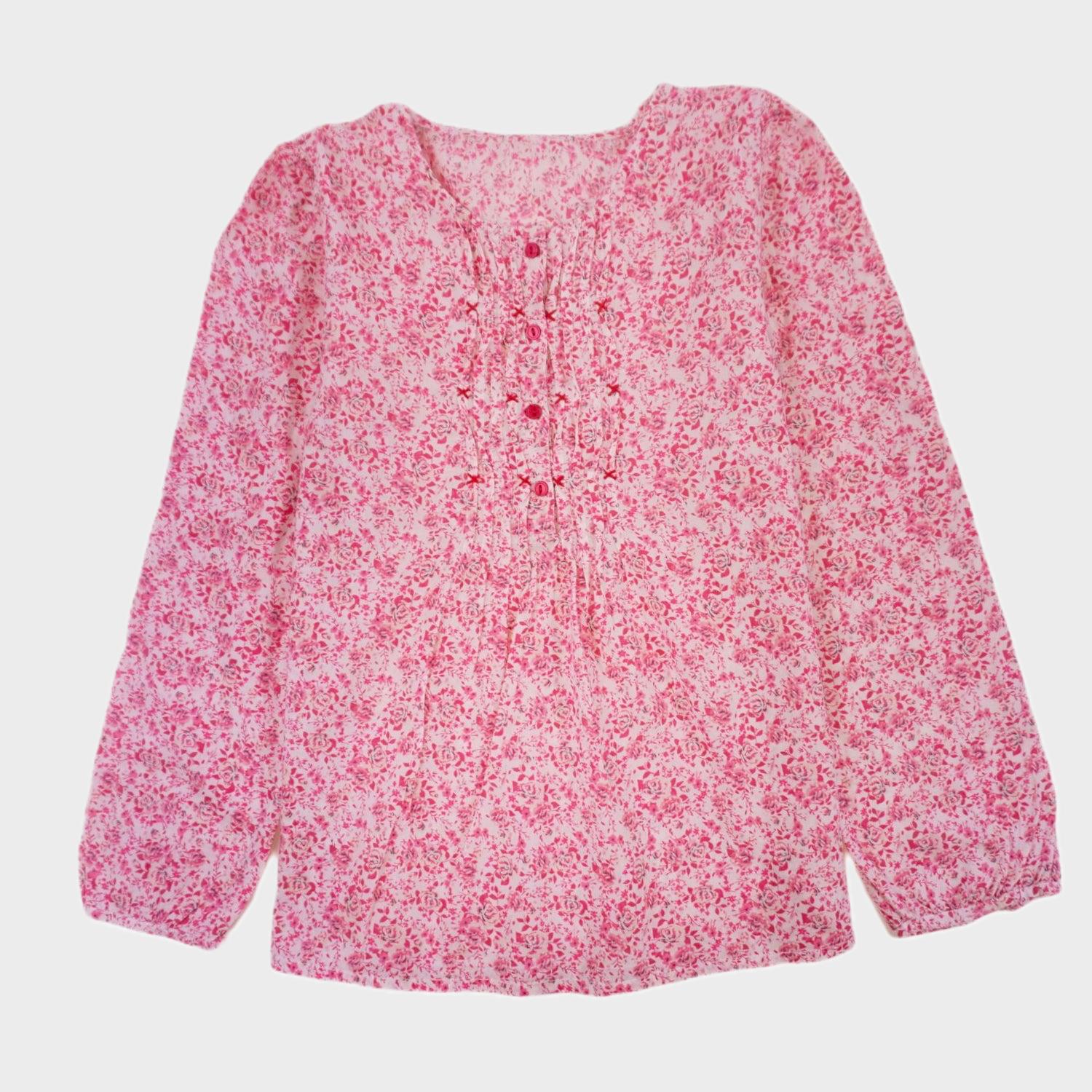 Blouse Rose - 10 ans