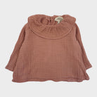 Blouse Vieux Rose - 6/9 mois