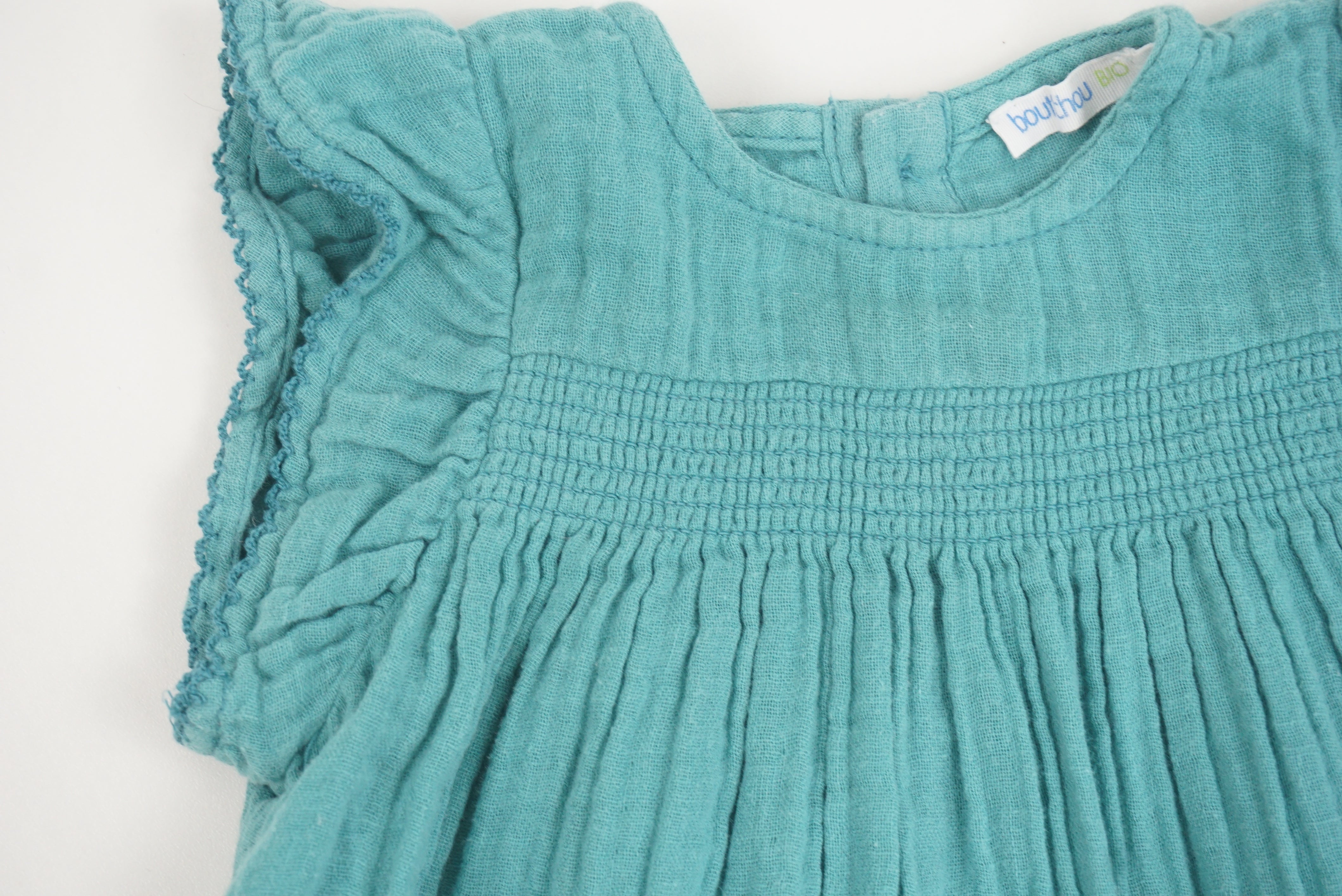 Robe Vert - 6 mois