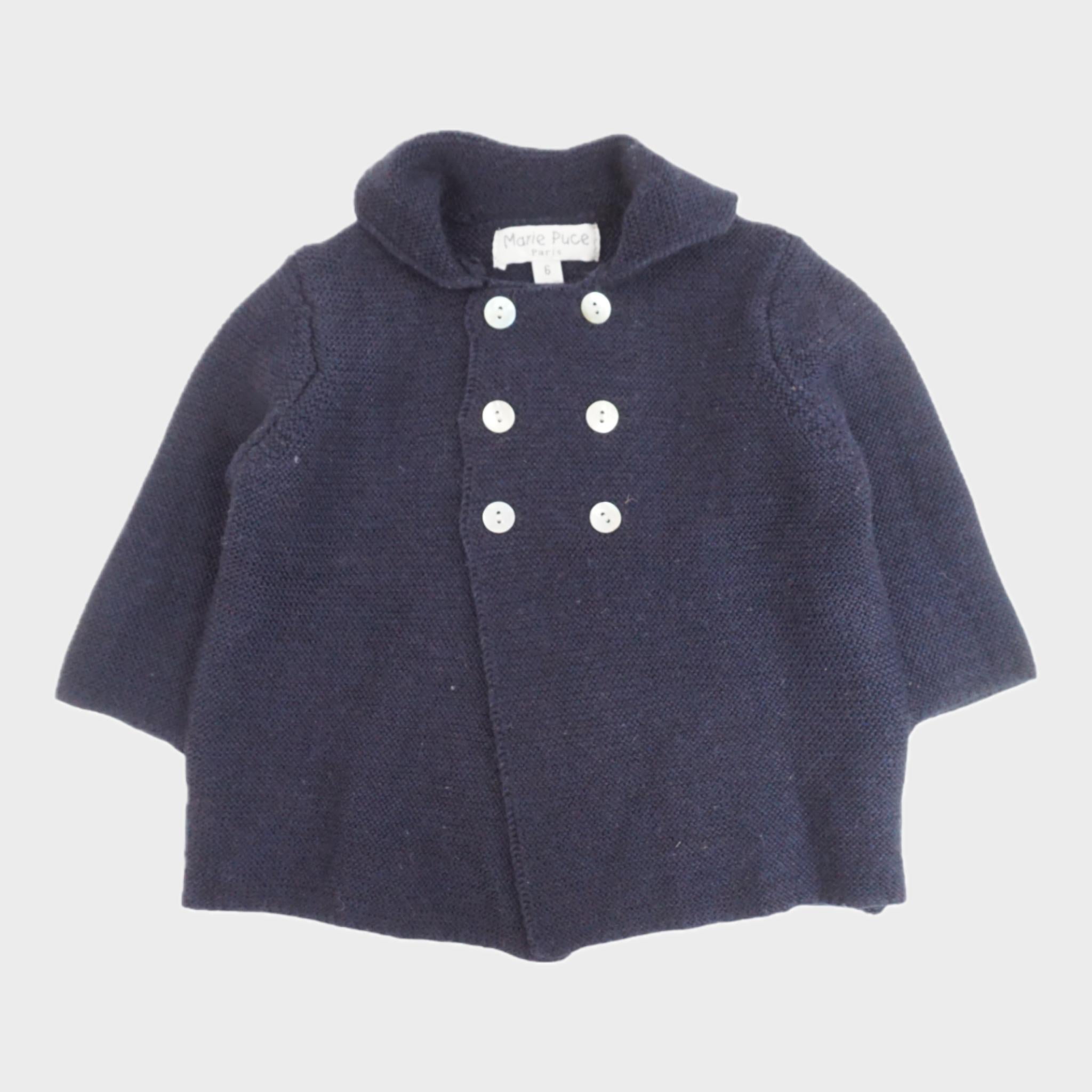 Gilet Bleu - 6 mois