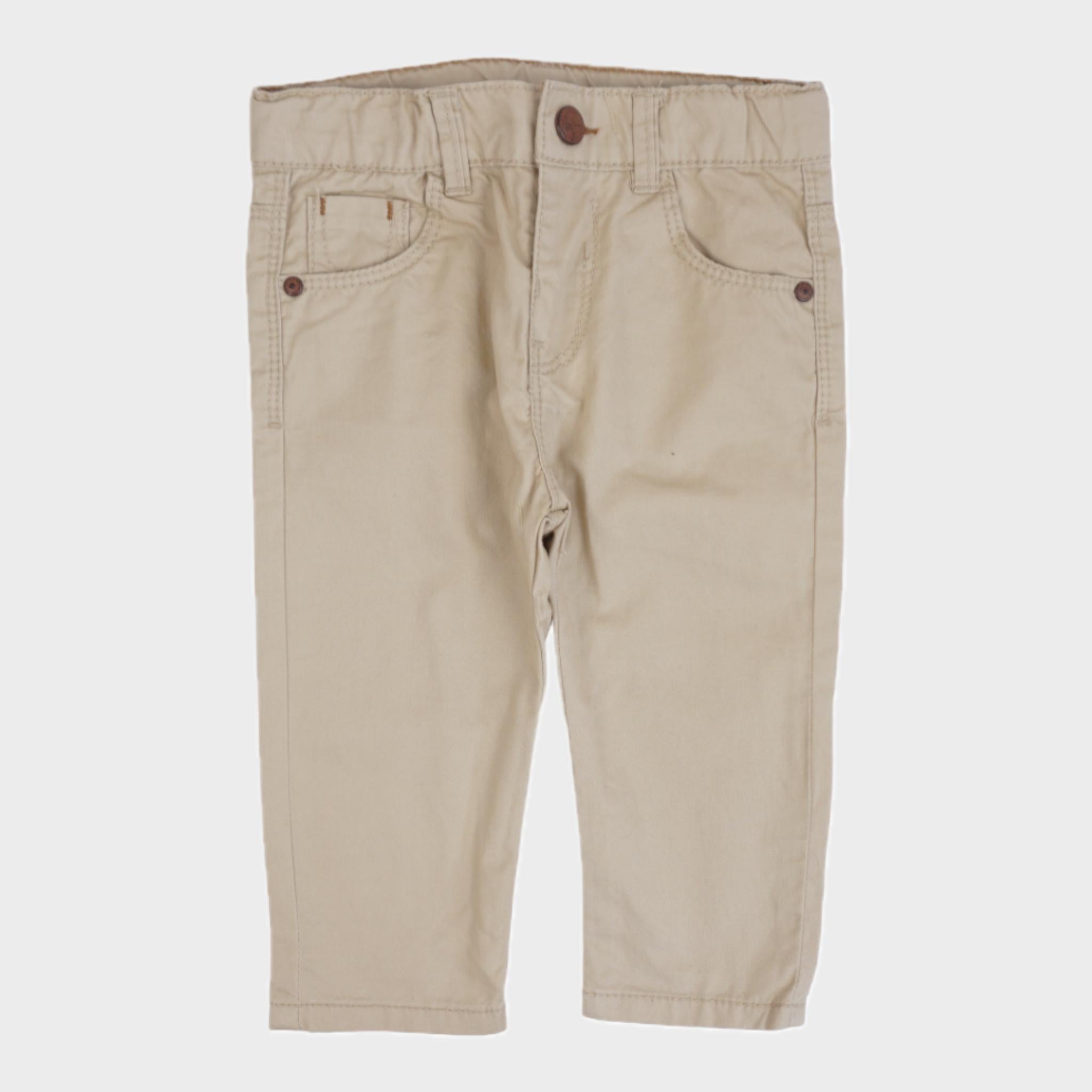 Pantalon Beige - 6/9 mois