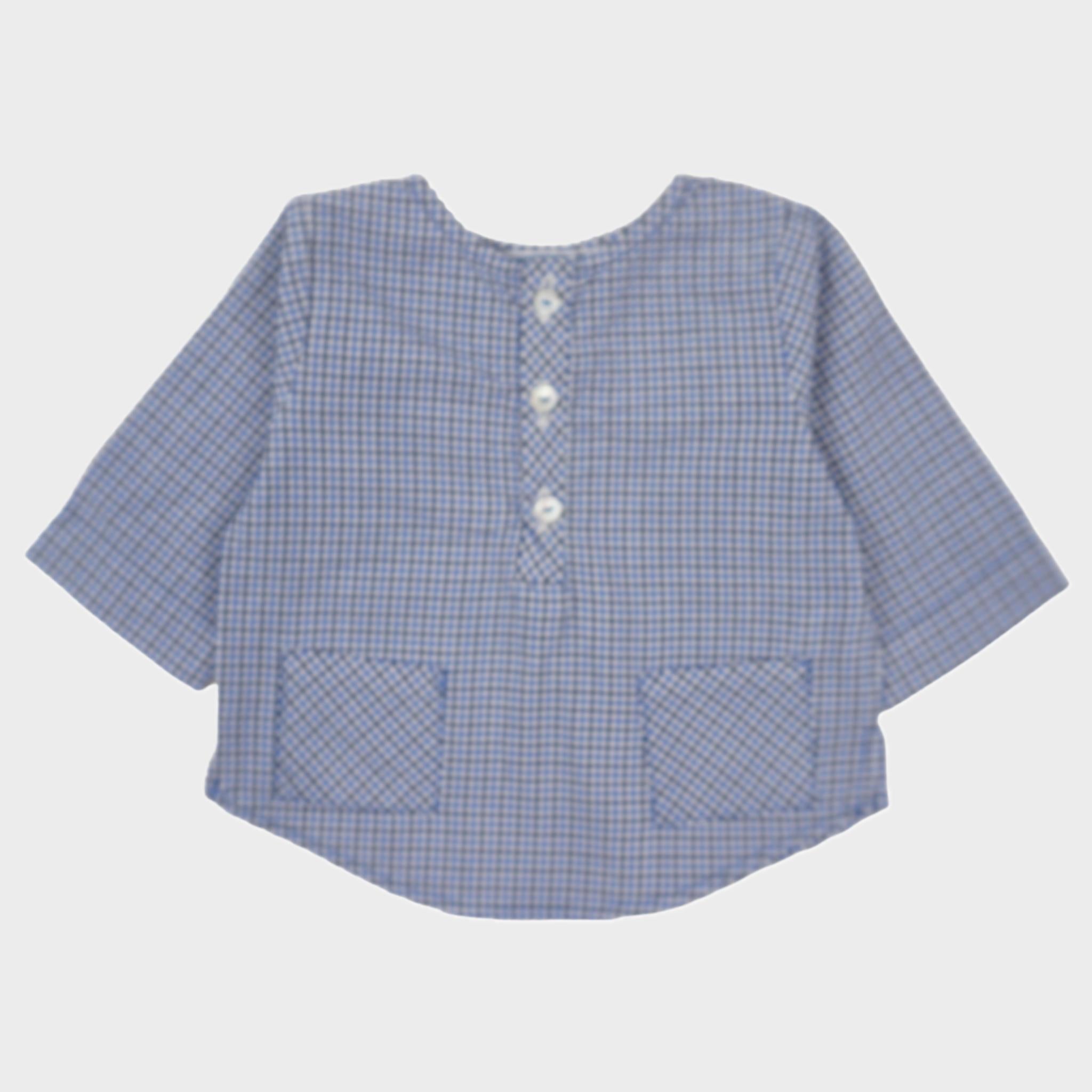 Blouse Bleu - 1 mois