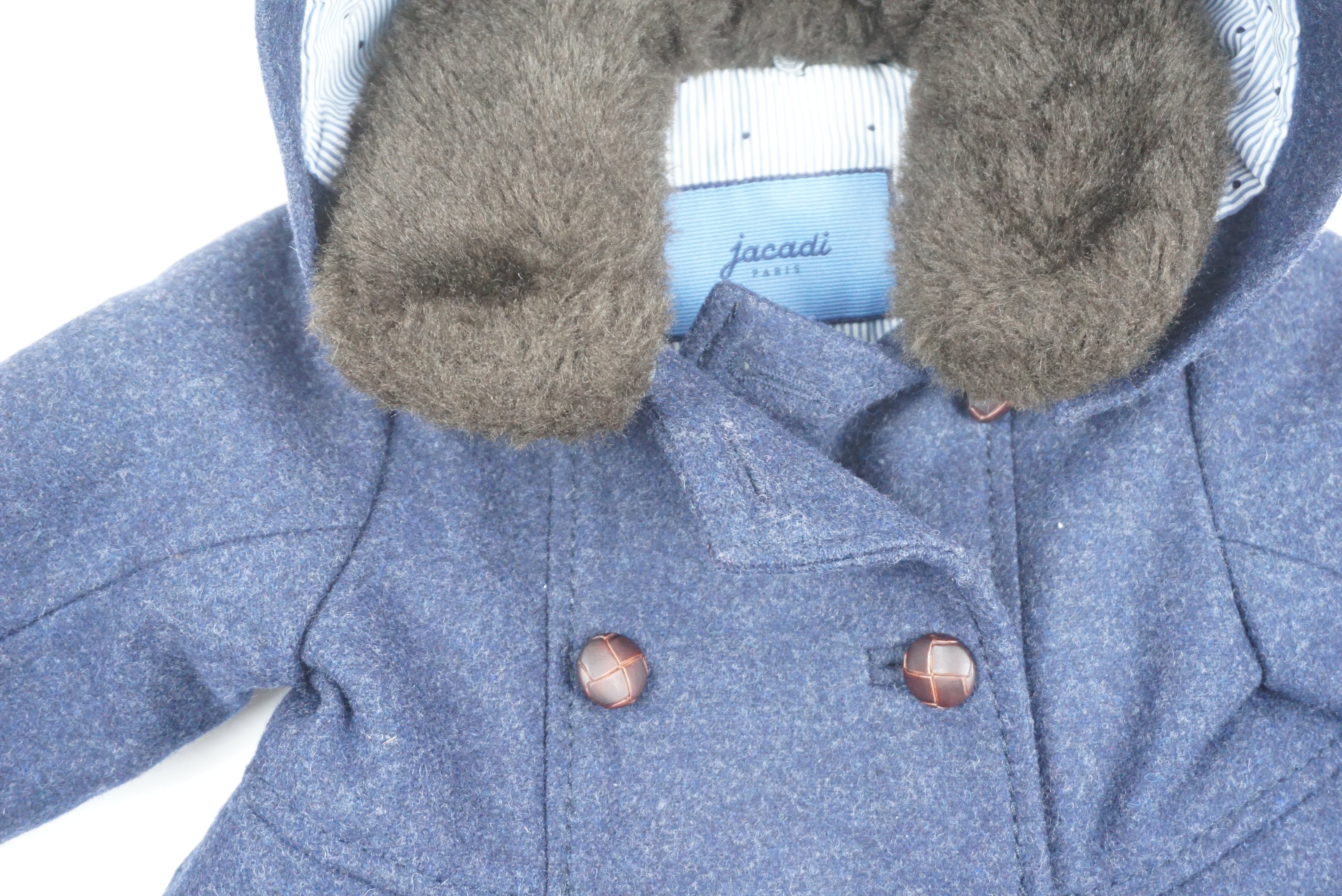 Manteau Bleu - 6 mois