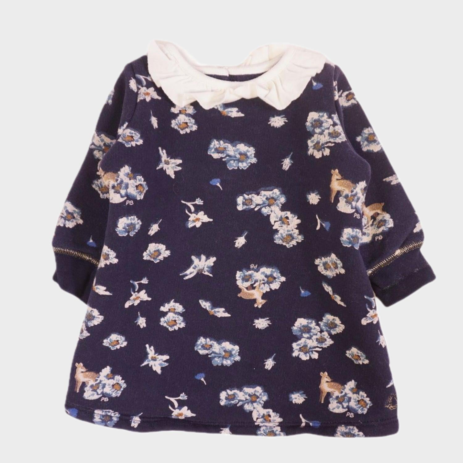 Robe Bleu - 6 mois