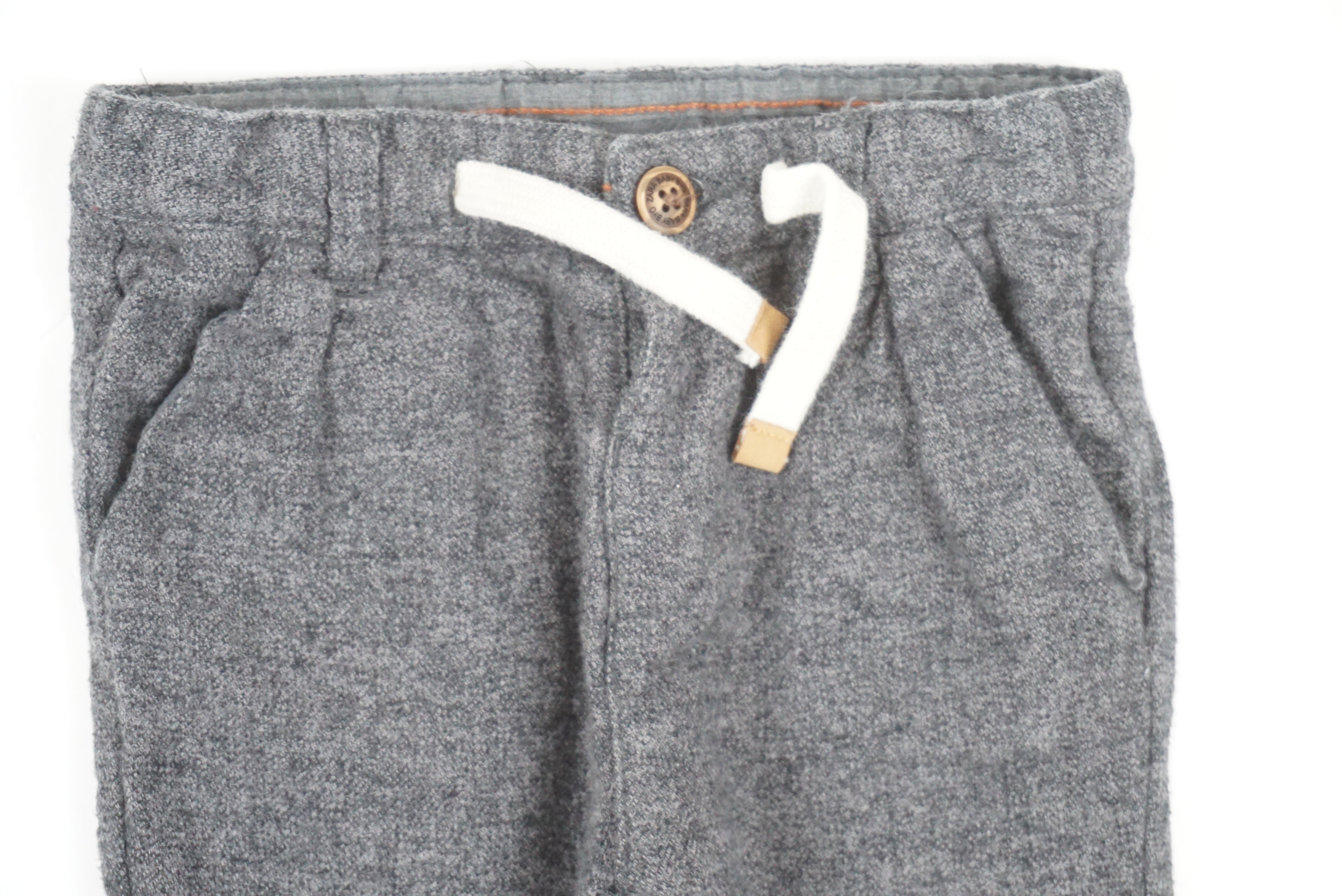 Pantalon Gris - 6/9 mois