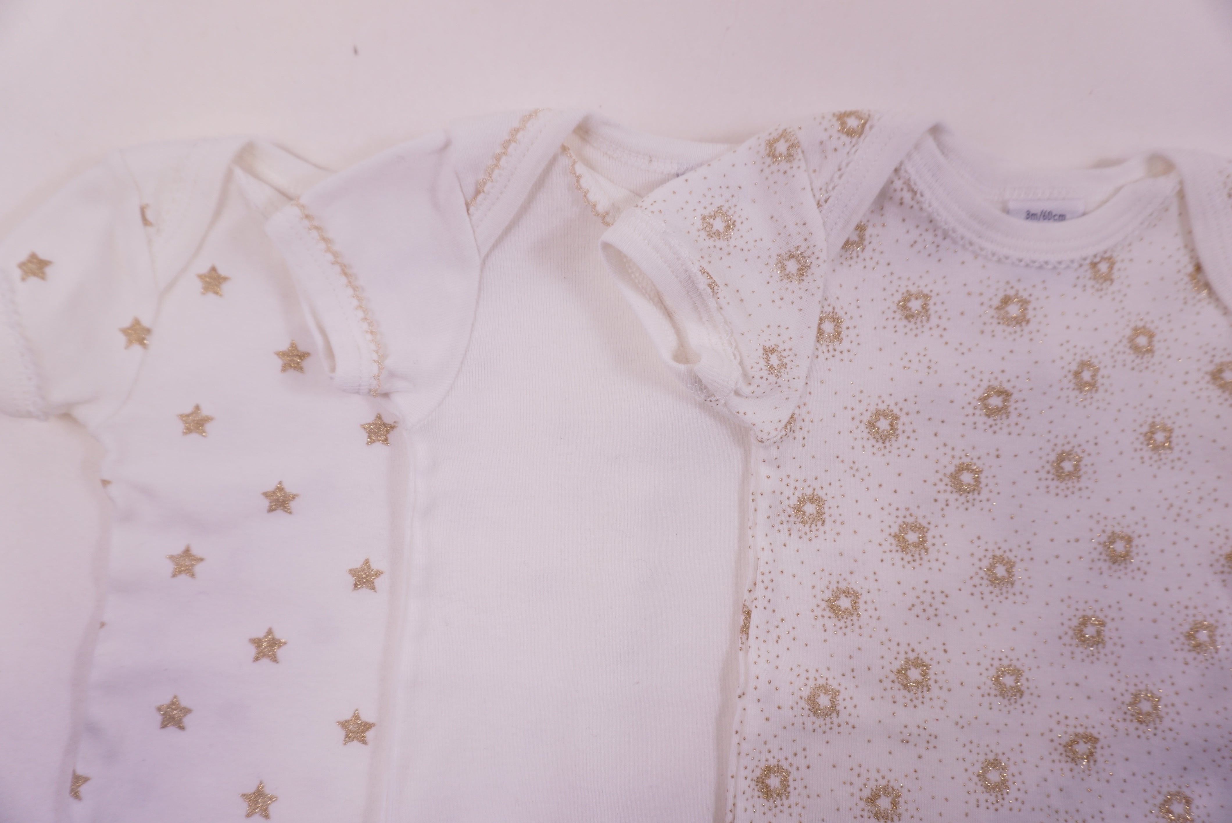 Lot de 3 bodies - 3 mois