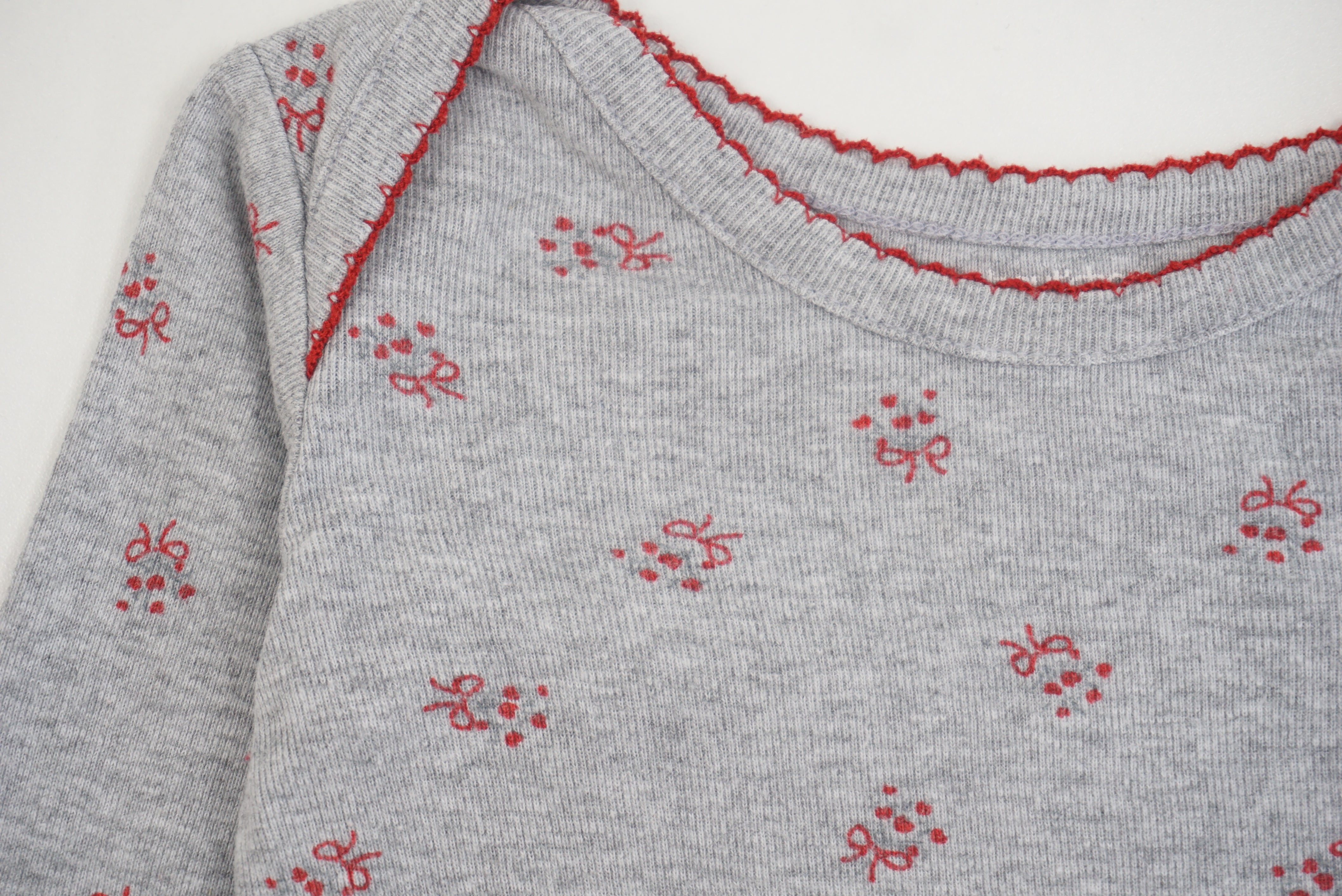 Body Gris - 12 mois