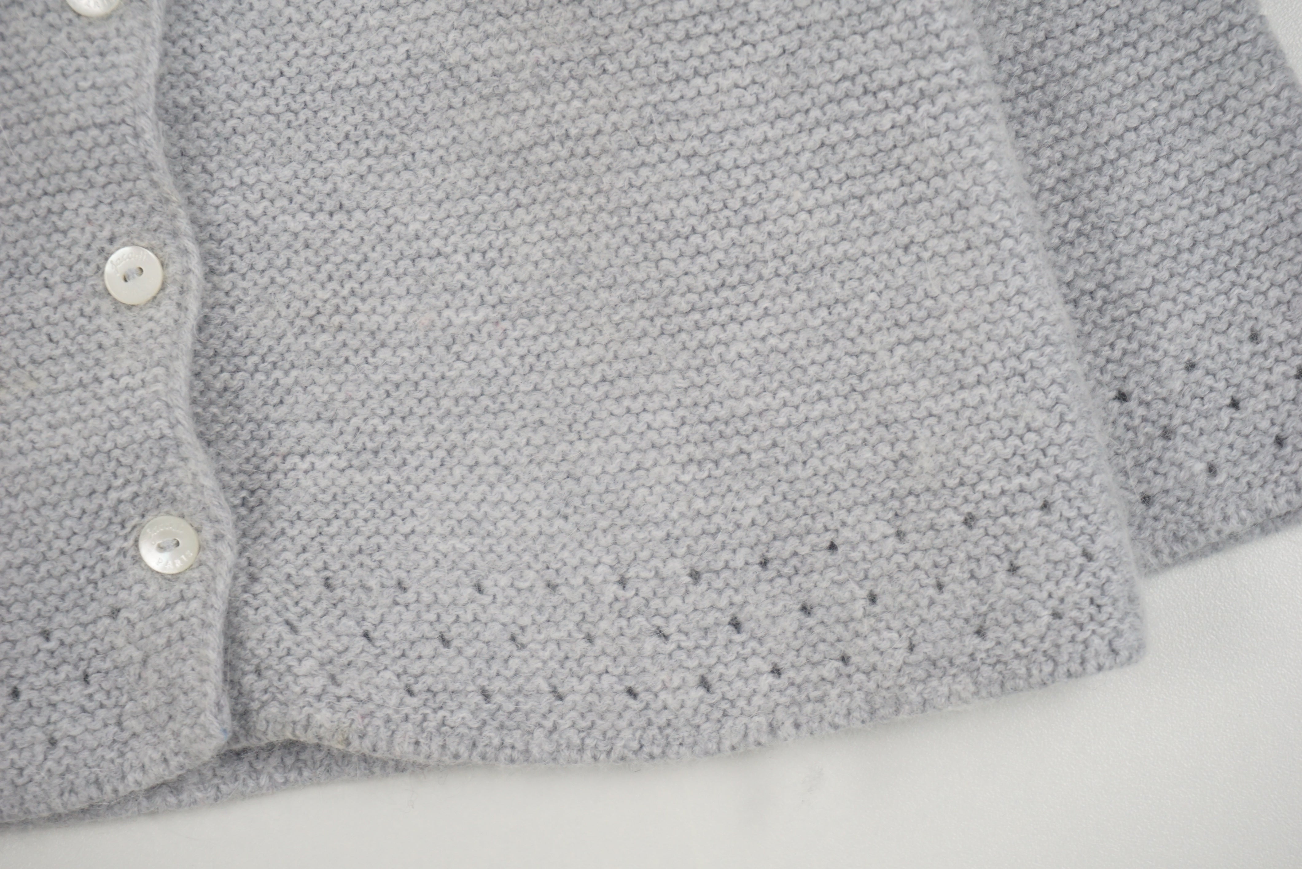 Gilet Gris - 6 mois