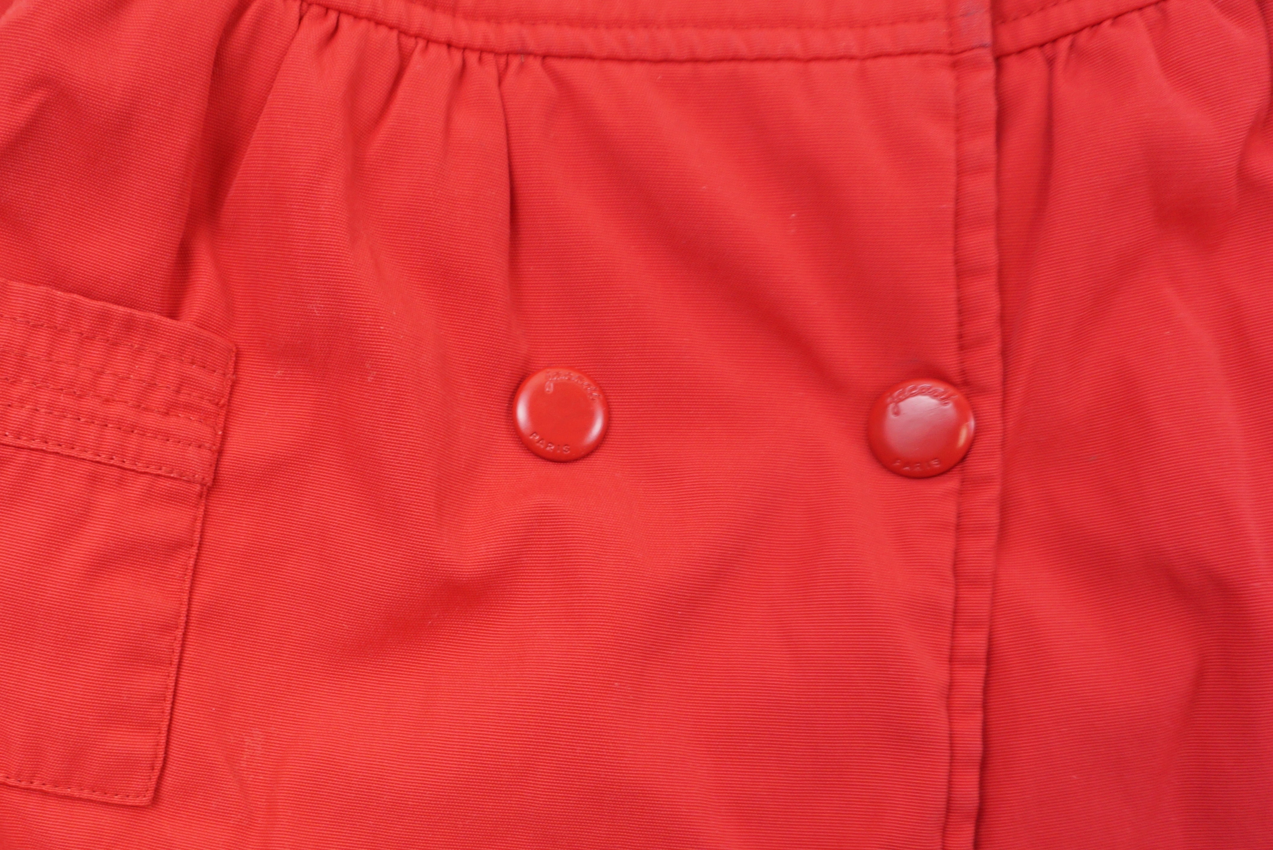 Manteau Rouge - 6 mois