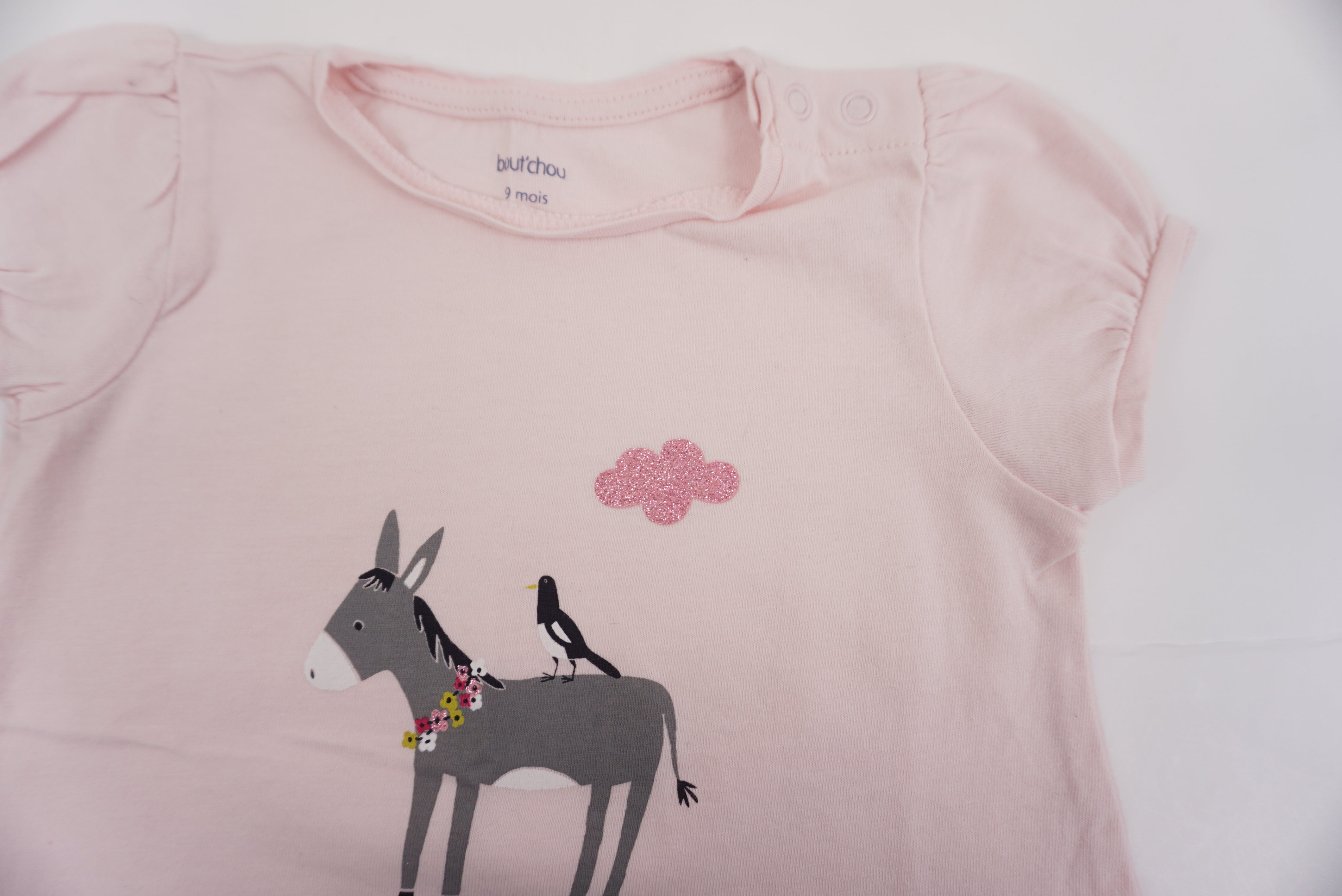 T-shirt Rose - 9 mois