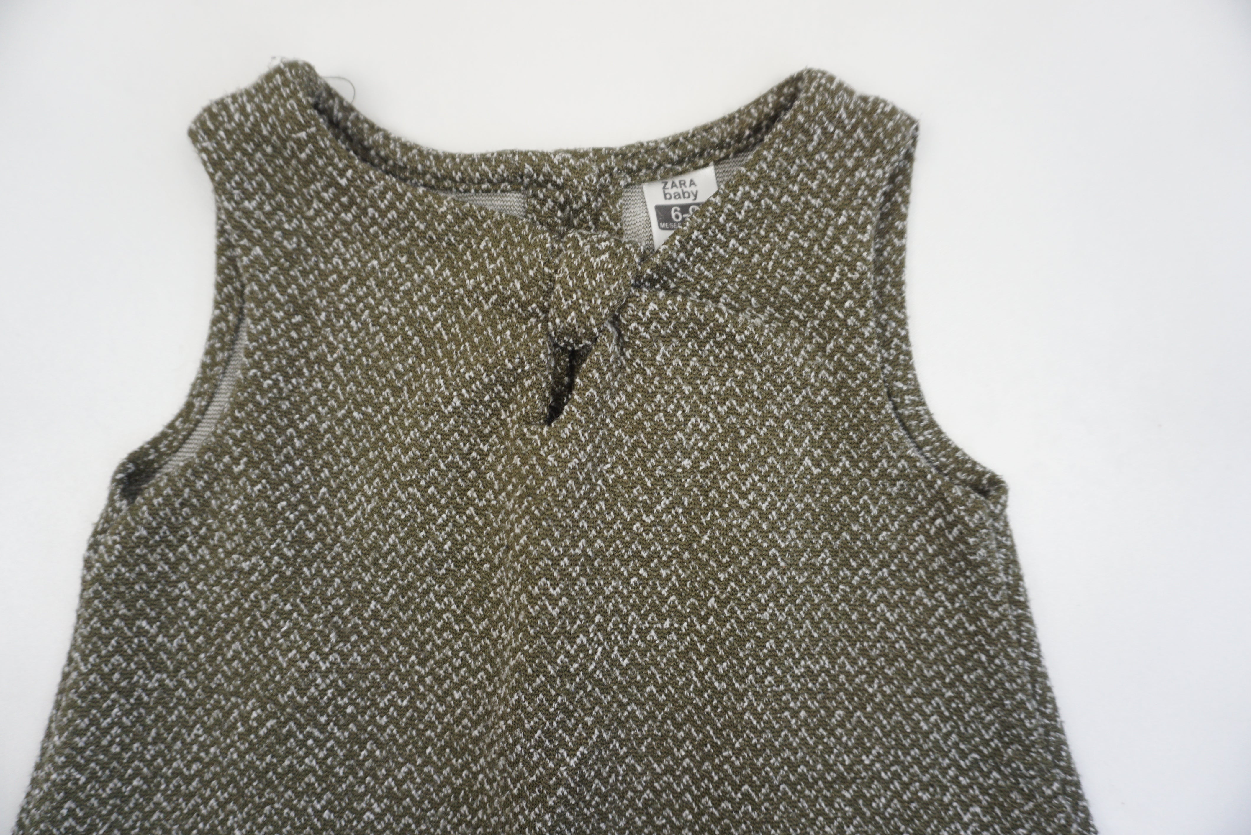 Robe Kaki - 6/9 mois