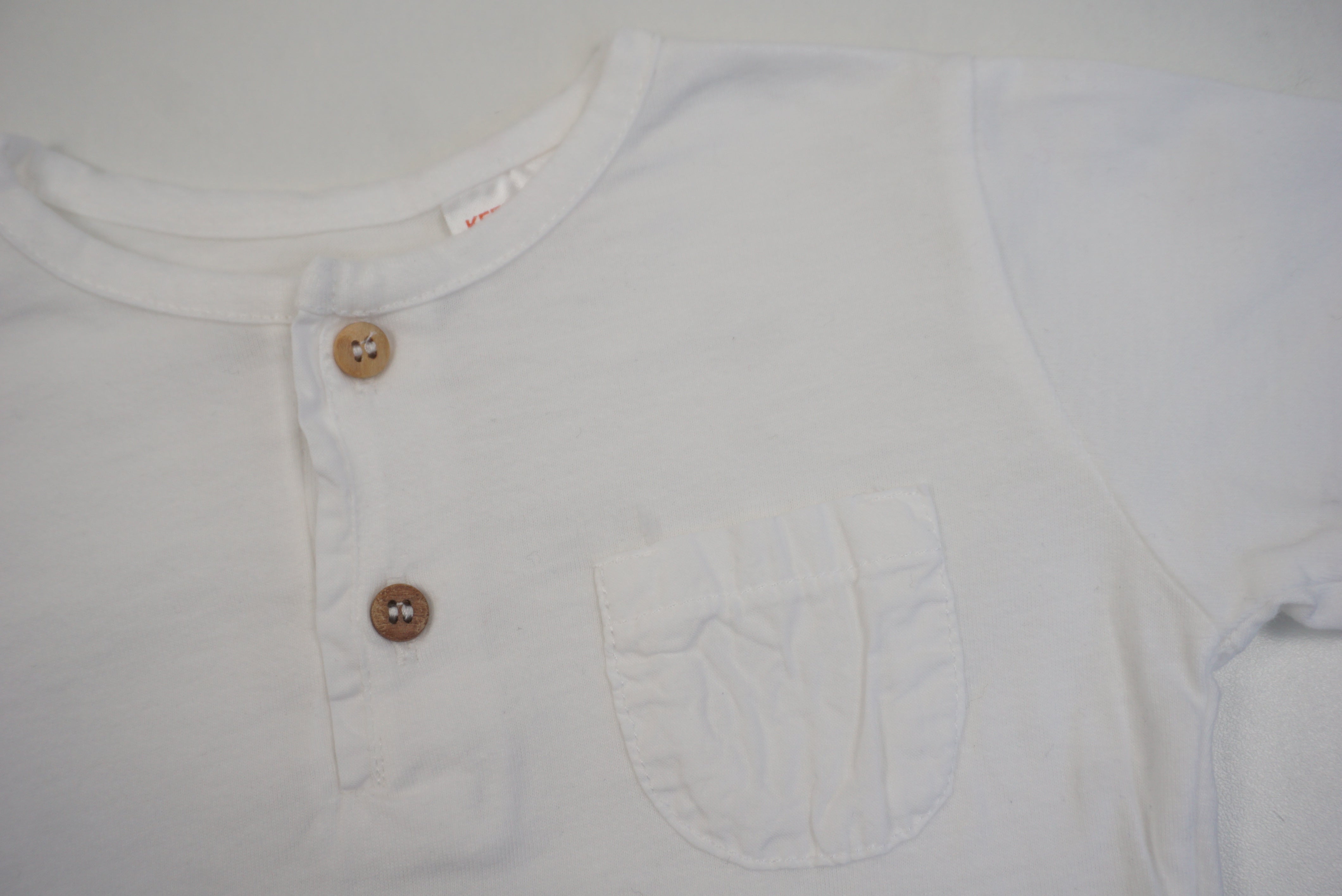 T-shirt Blanc - 3/6 mois