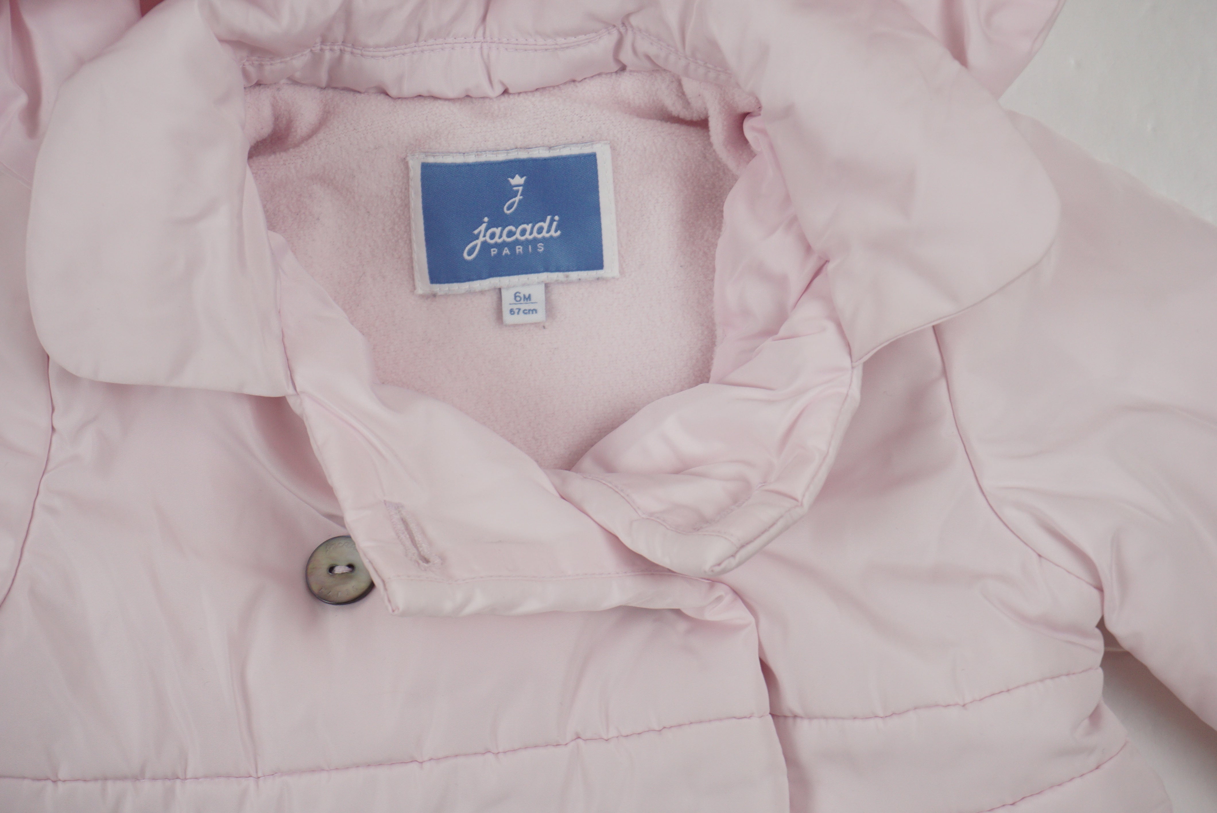 Manteau Rose - 6 mois