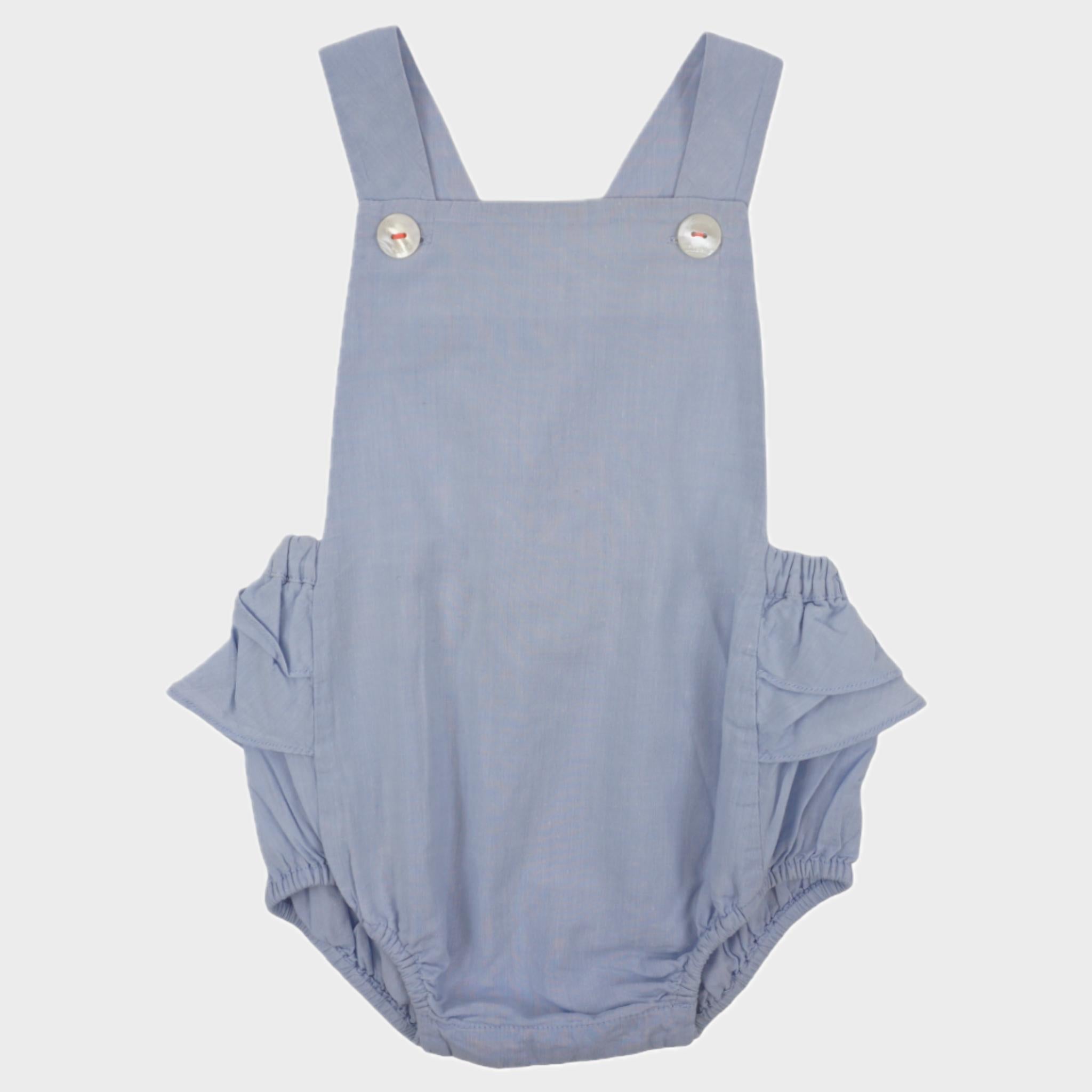 Barboteuse Bleu - 6 mois
