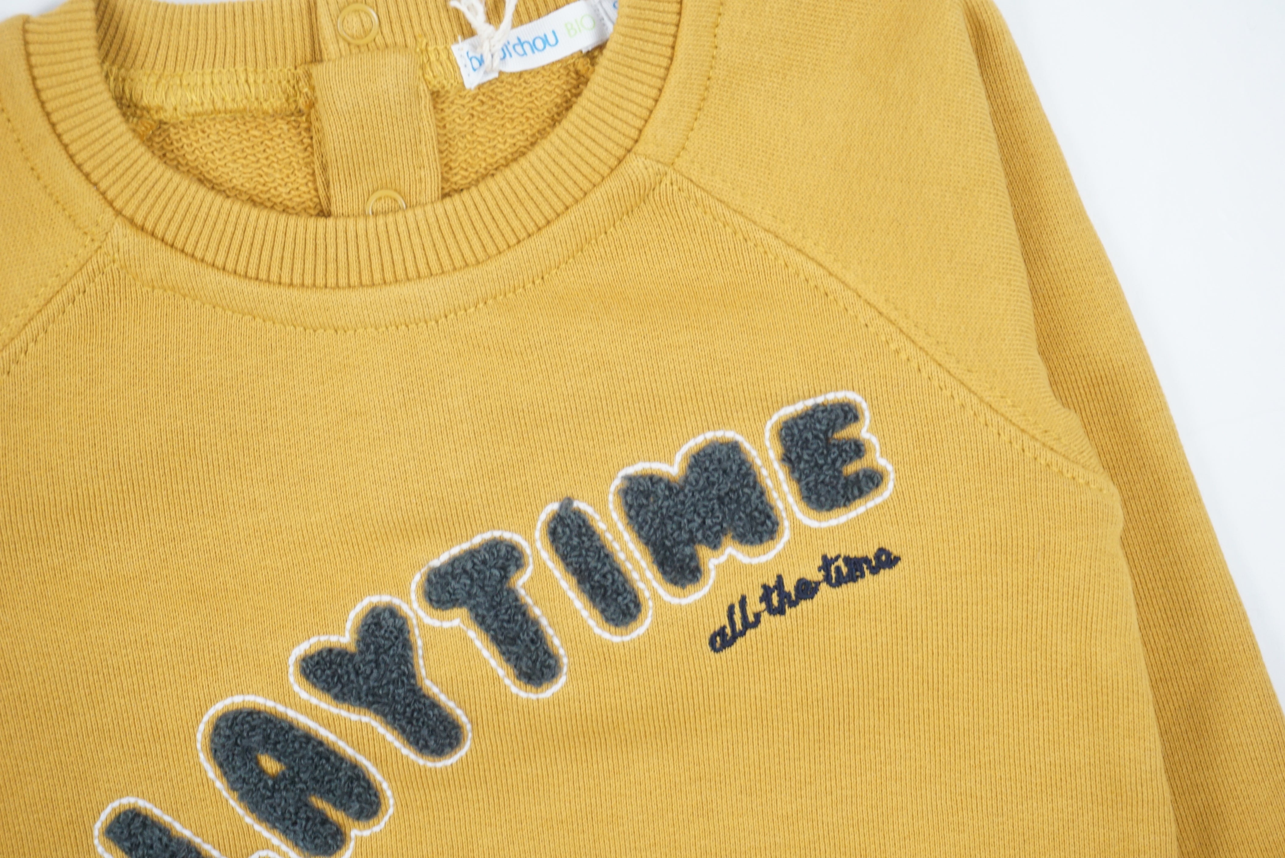 Sweat Moutarde - 9 mois